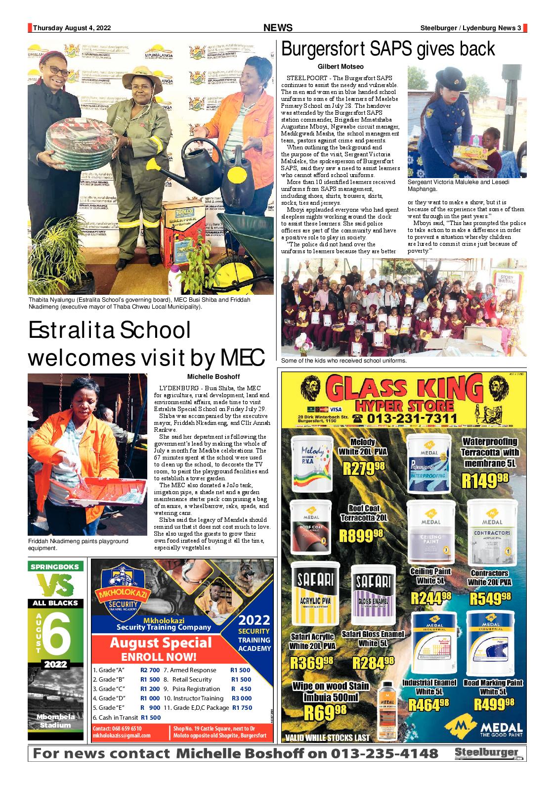 Steelburger News 4 August 2022 page 3