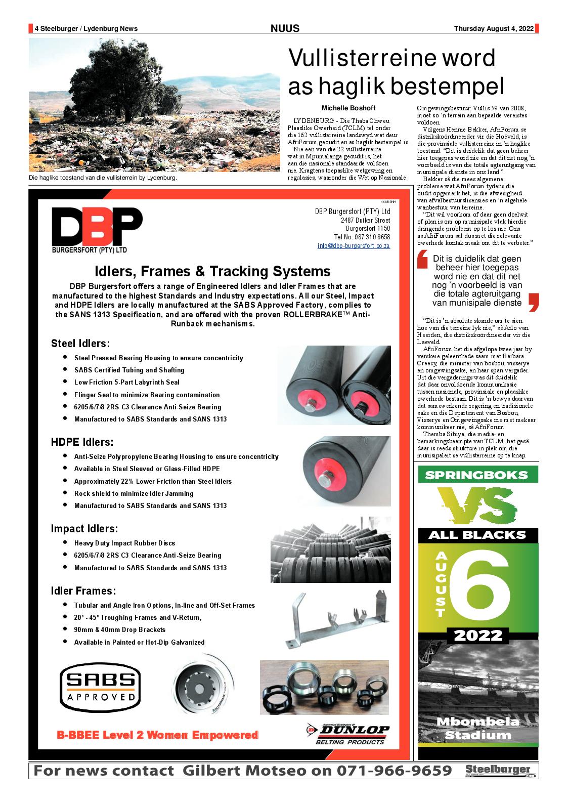Steelburger News 4 August 2022 page 4