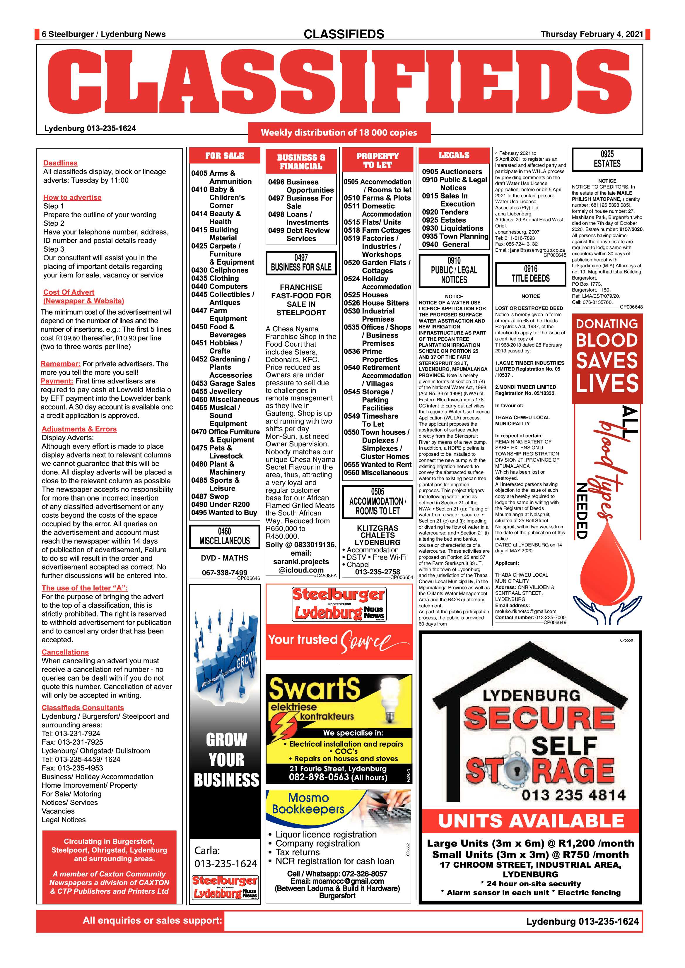 Steelburger News 4 February 2021 page 6