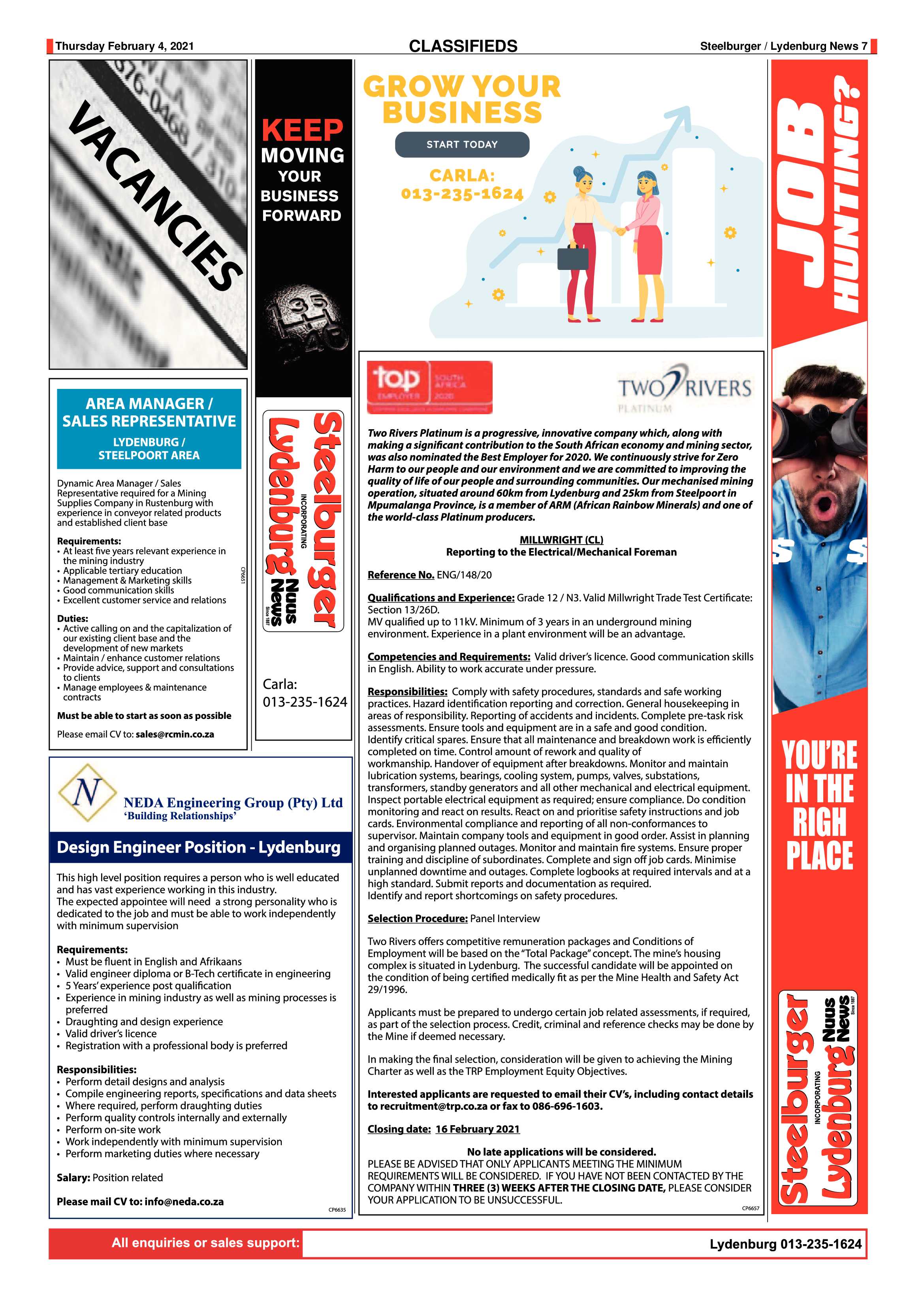 Steelburger News 4 February 2021 page 7