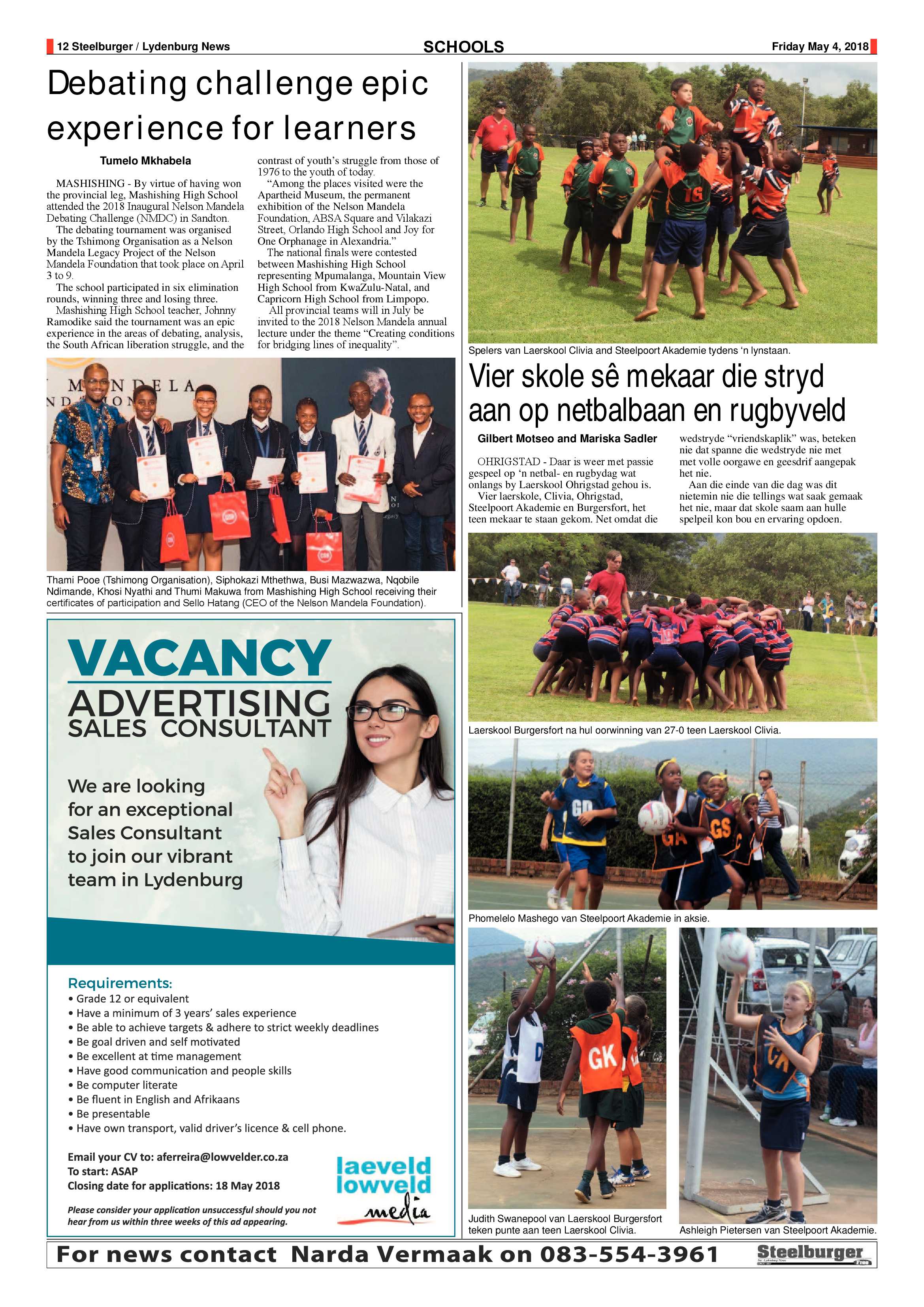 Steelburger News 4 May 2018 page 12