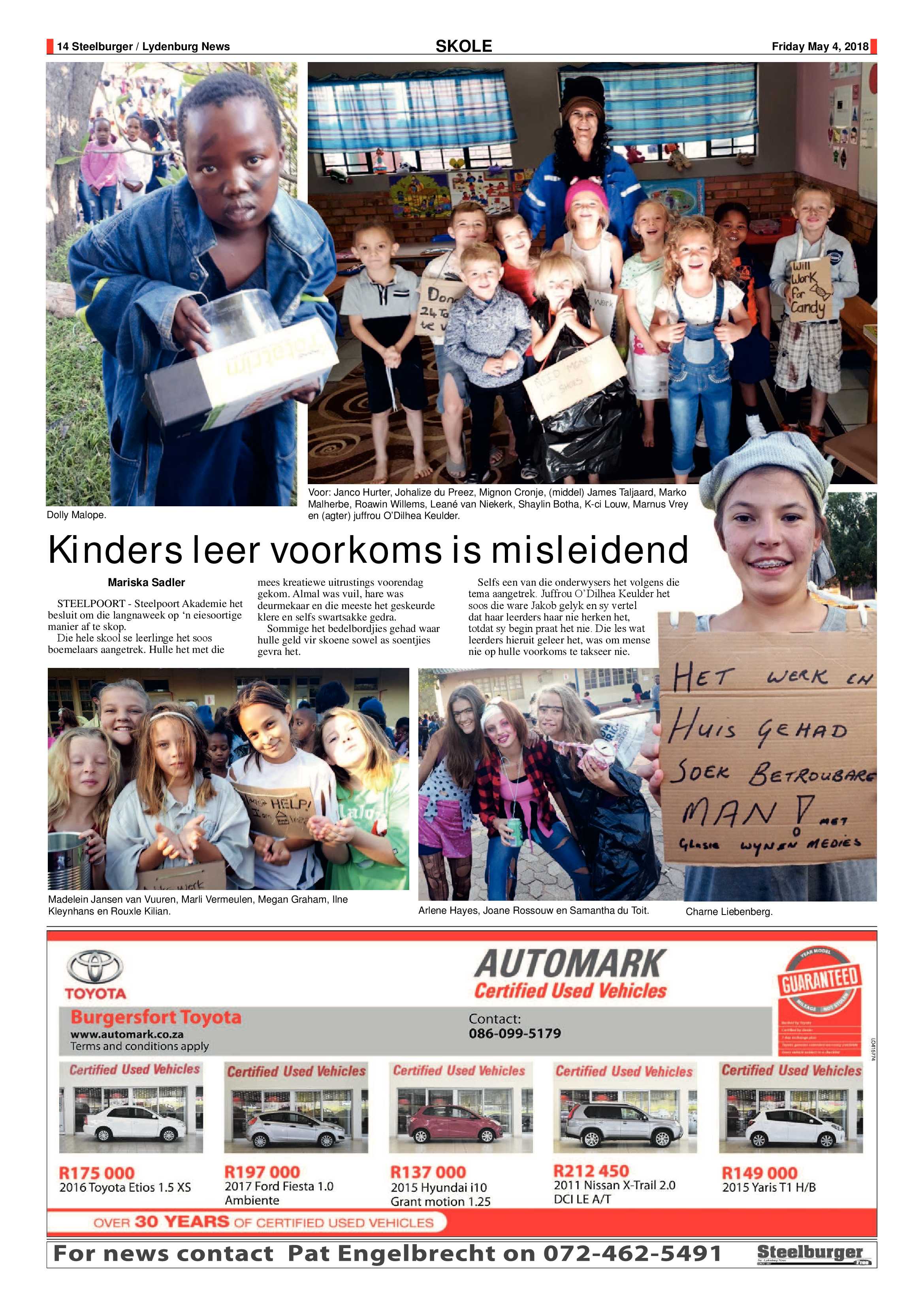 Steelburger News 4 May 2018 page 14