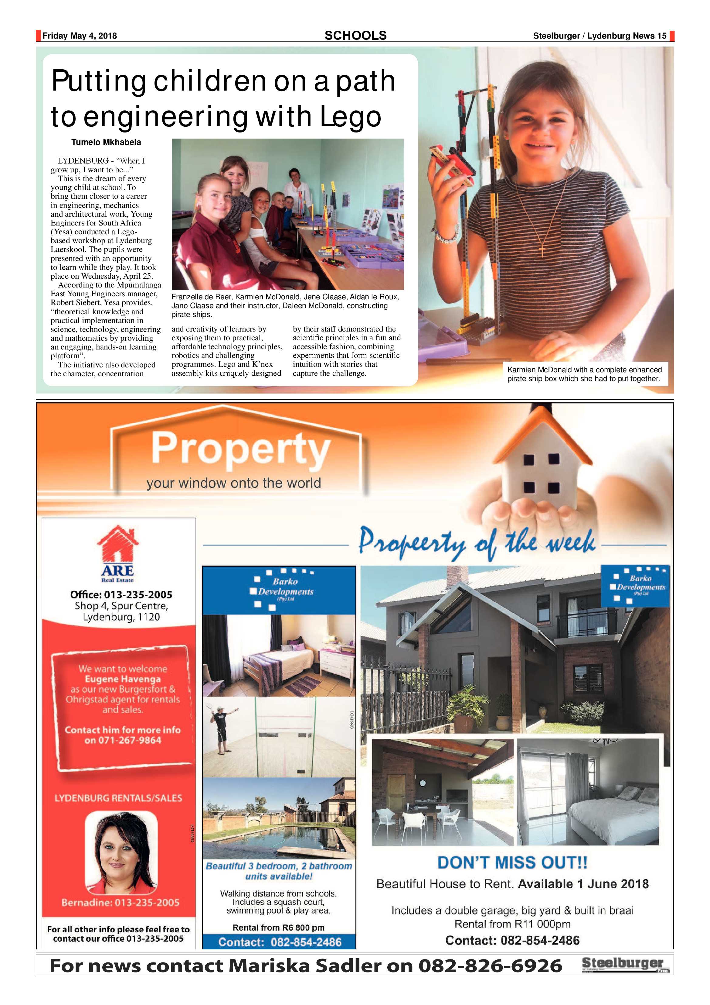 Steelburger News 4 May 2018 page 15