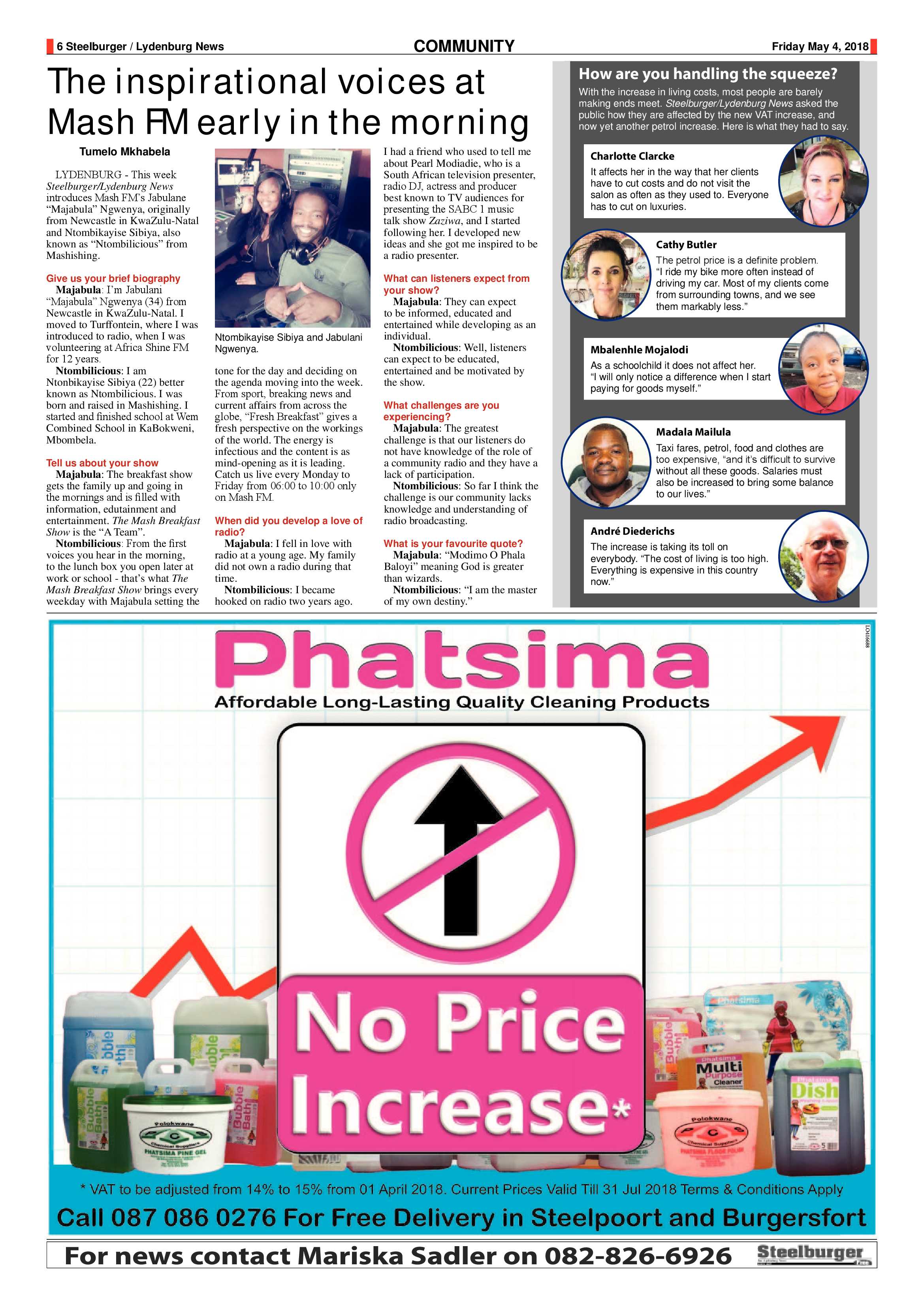 Steelburger News 4 May 2018 page 6
