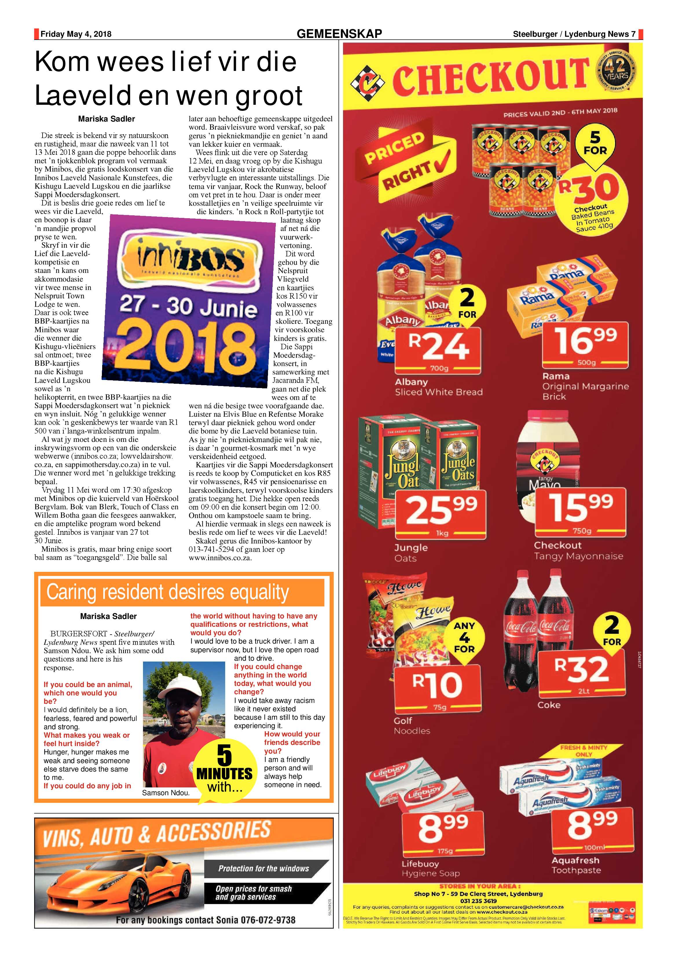 Steelburger News 4 May 2018 page 7