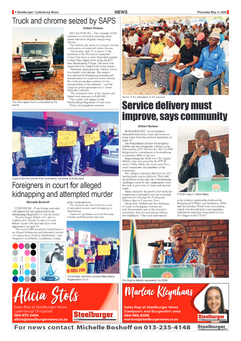 Steelburger News 4 May 2023 page 4