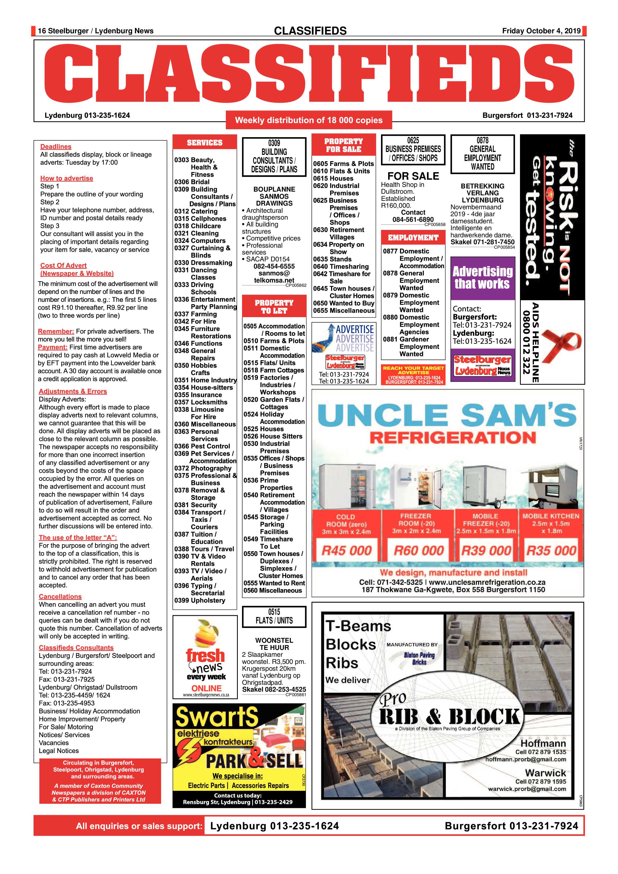 Steelburger News 4 October 2019 page 16