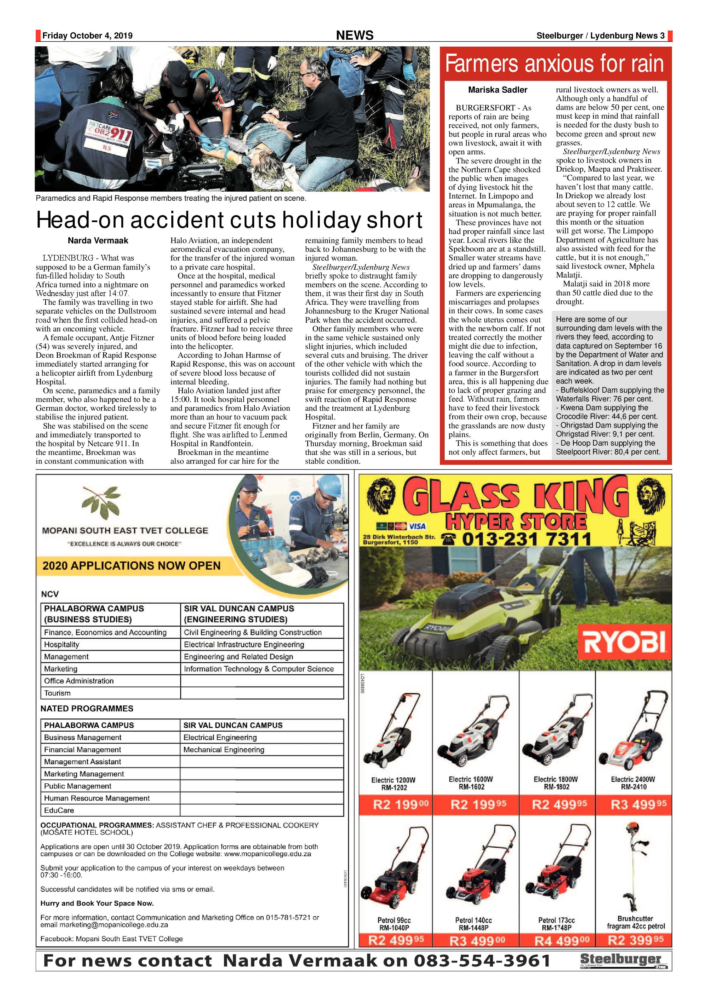 Steelburger News 4 October 2019 page 3