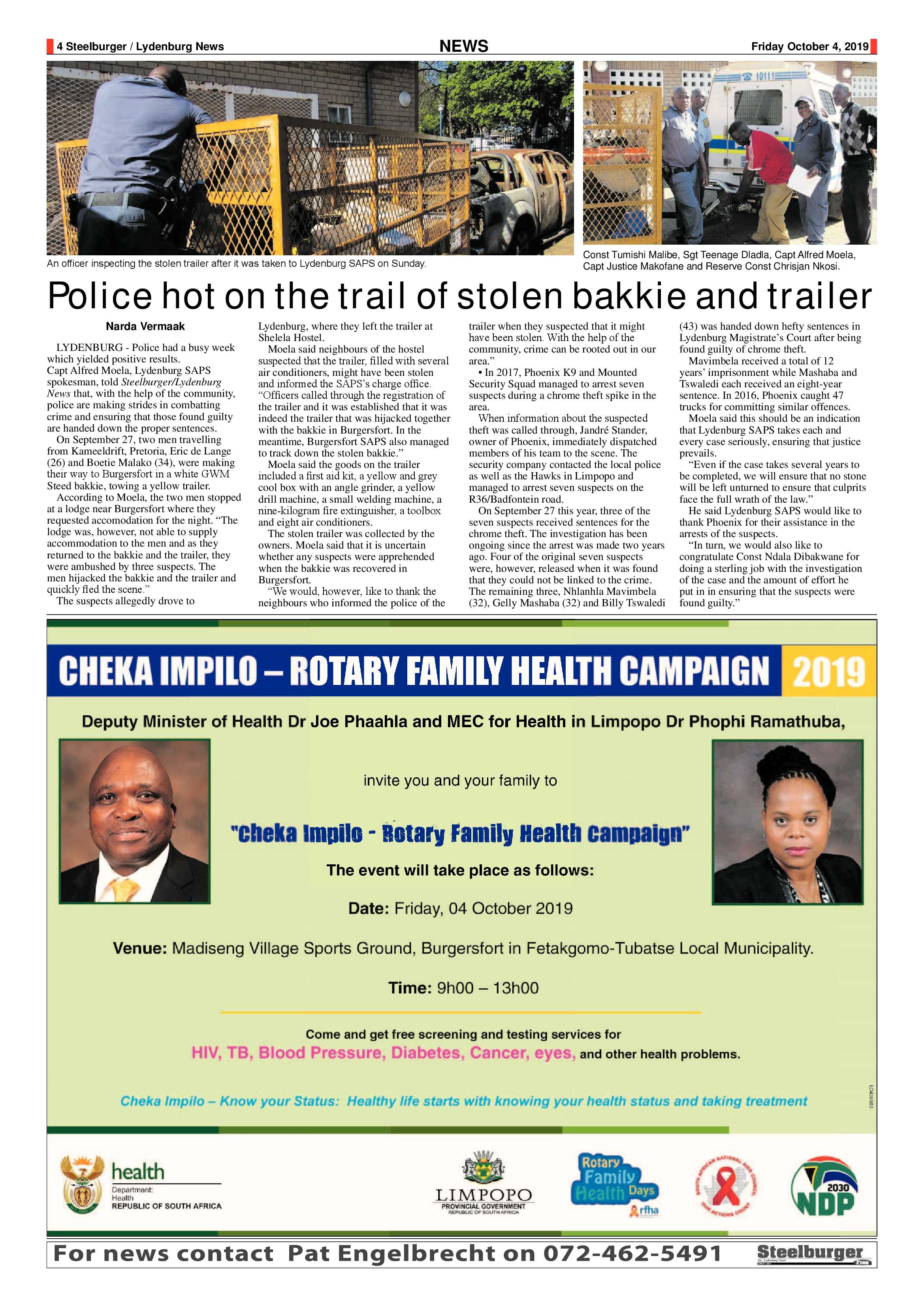 Steelburger News 4 October 2019 page 4