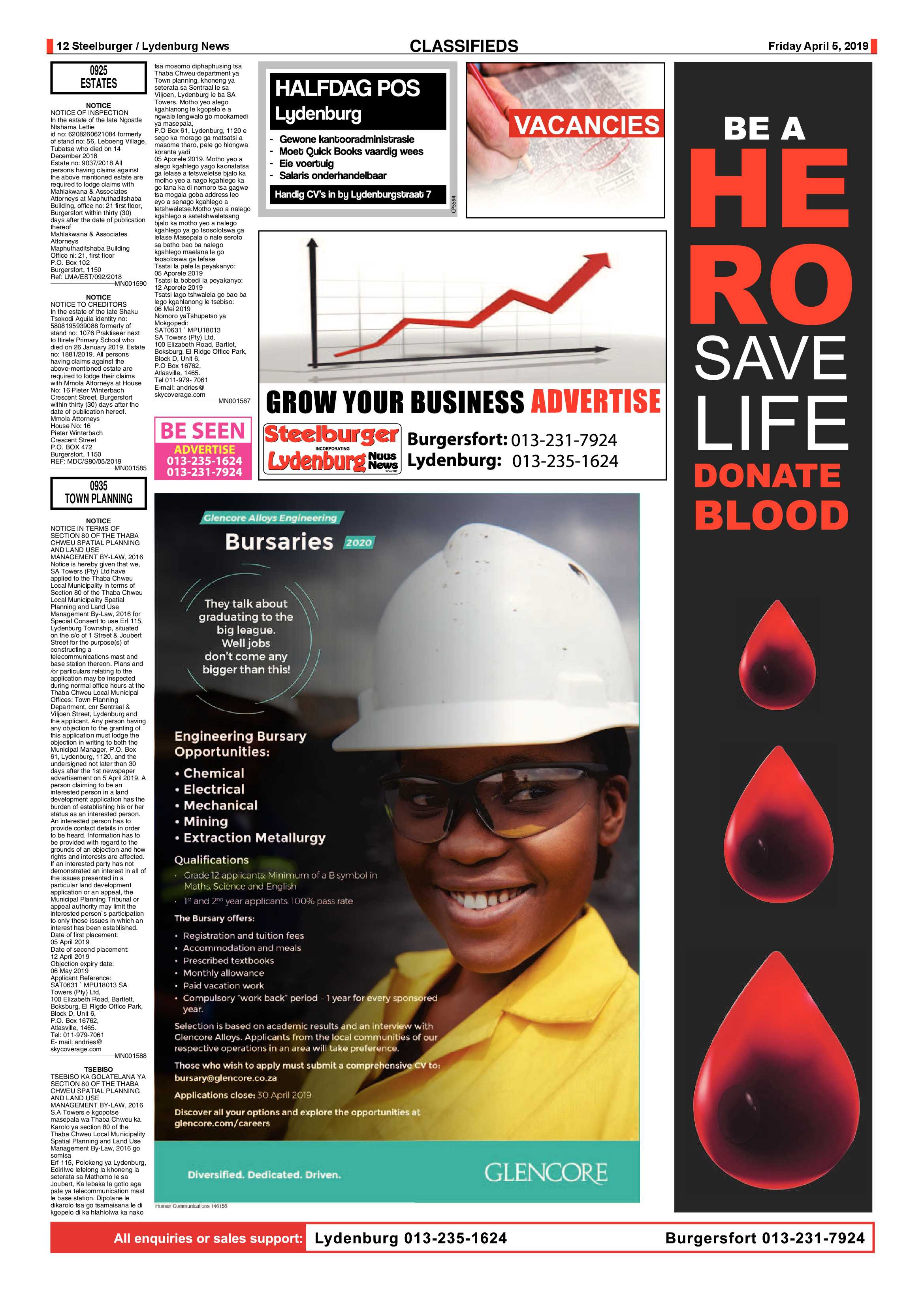 Steelburger News 5 April 2019 page 12