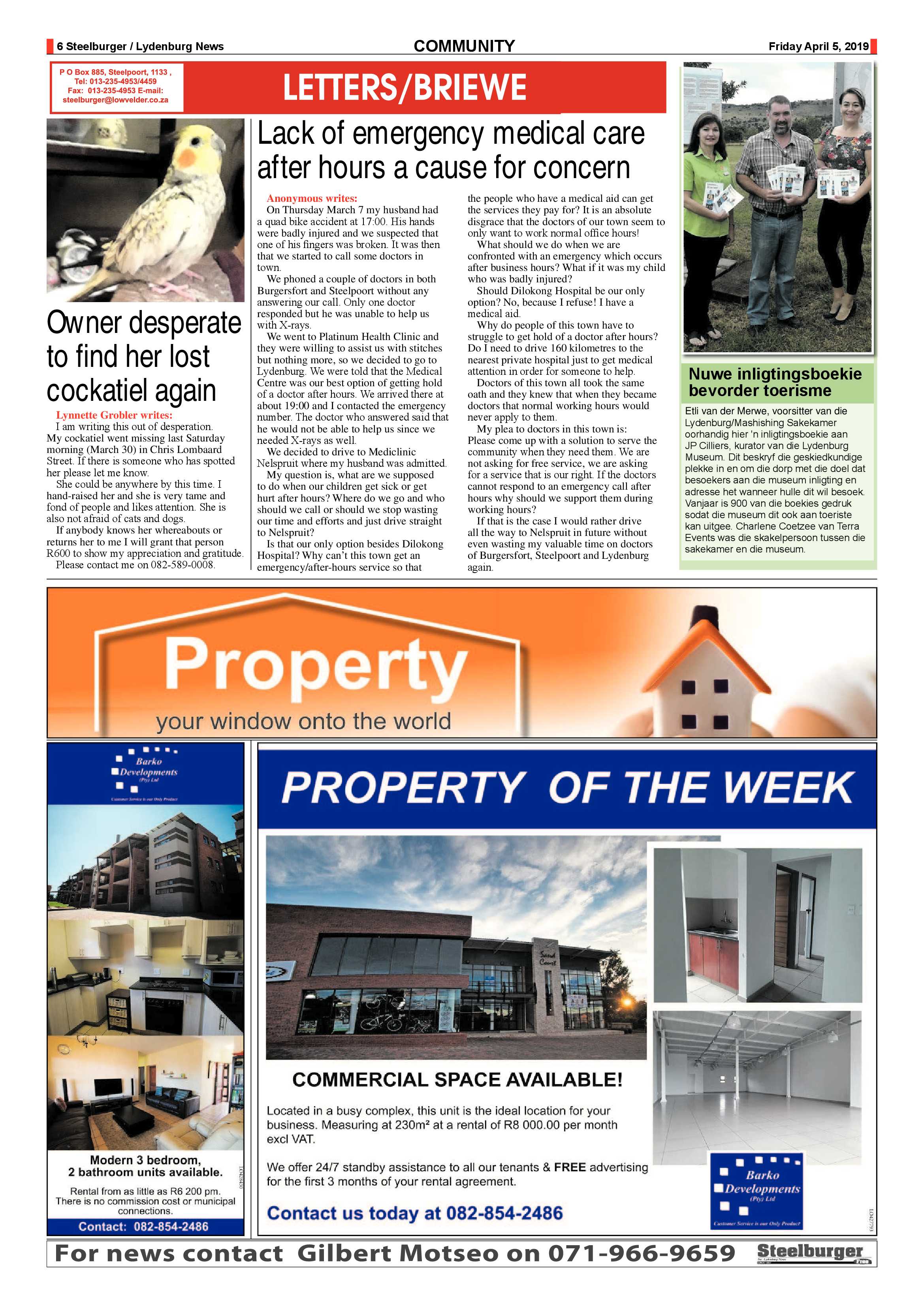 Steelburger News 5 April 2019 page 6