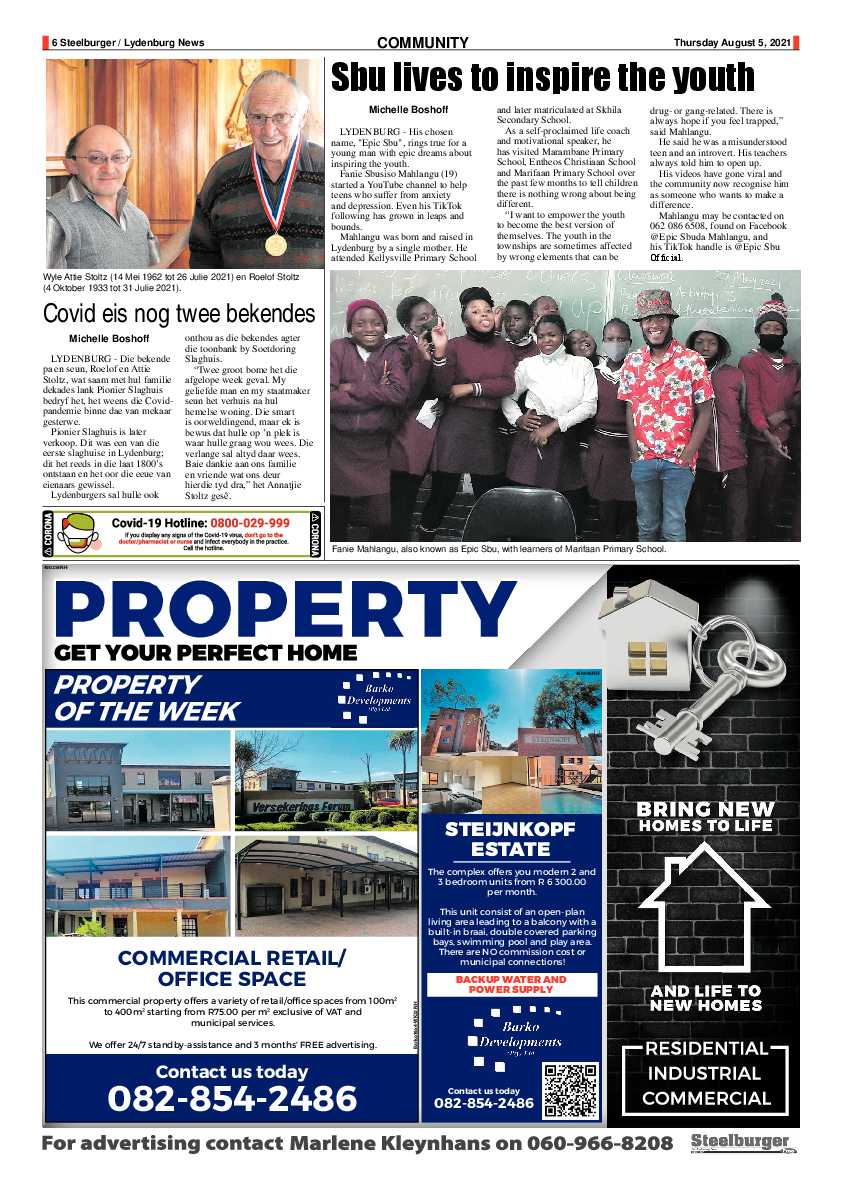 Steelburger News 5 August 2021 page 6