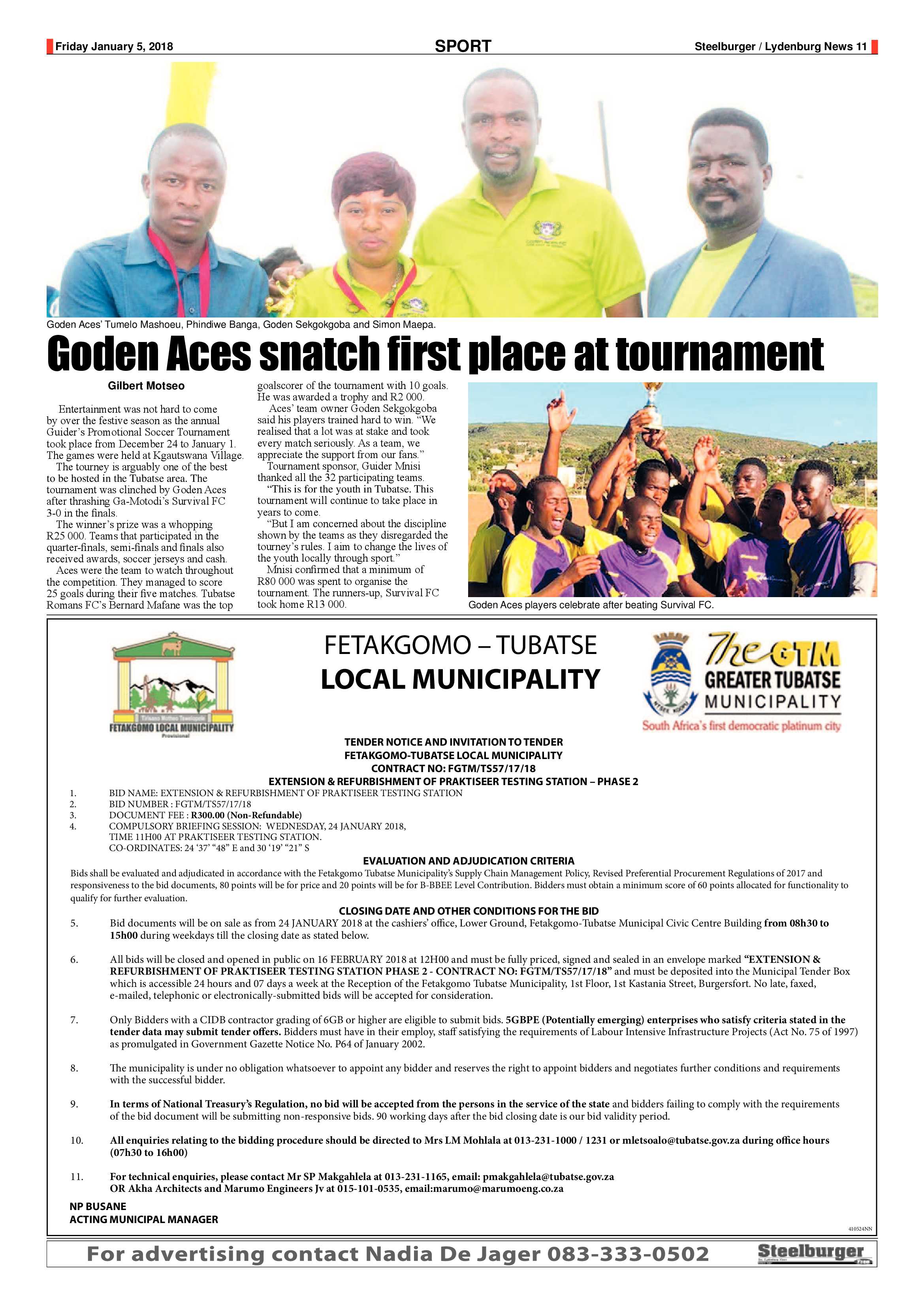Steelburger News 5 January 2017 page 11