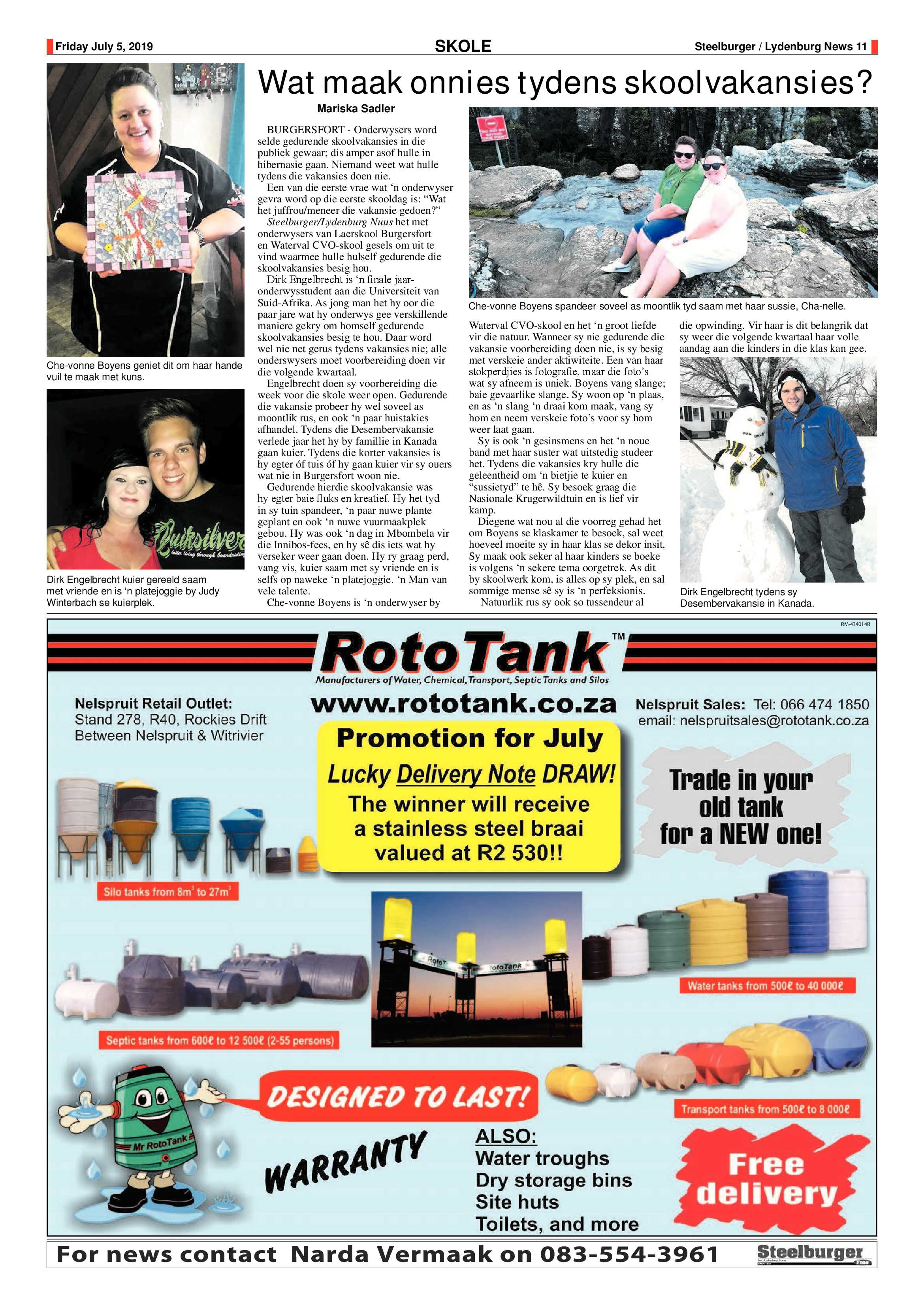 Steelburger News 5 July 2019 page 11