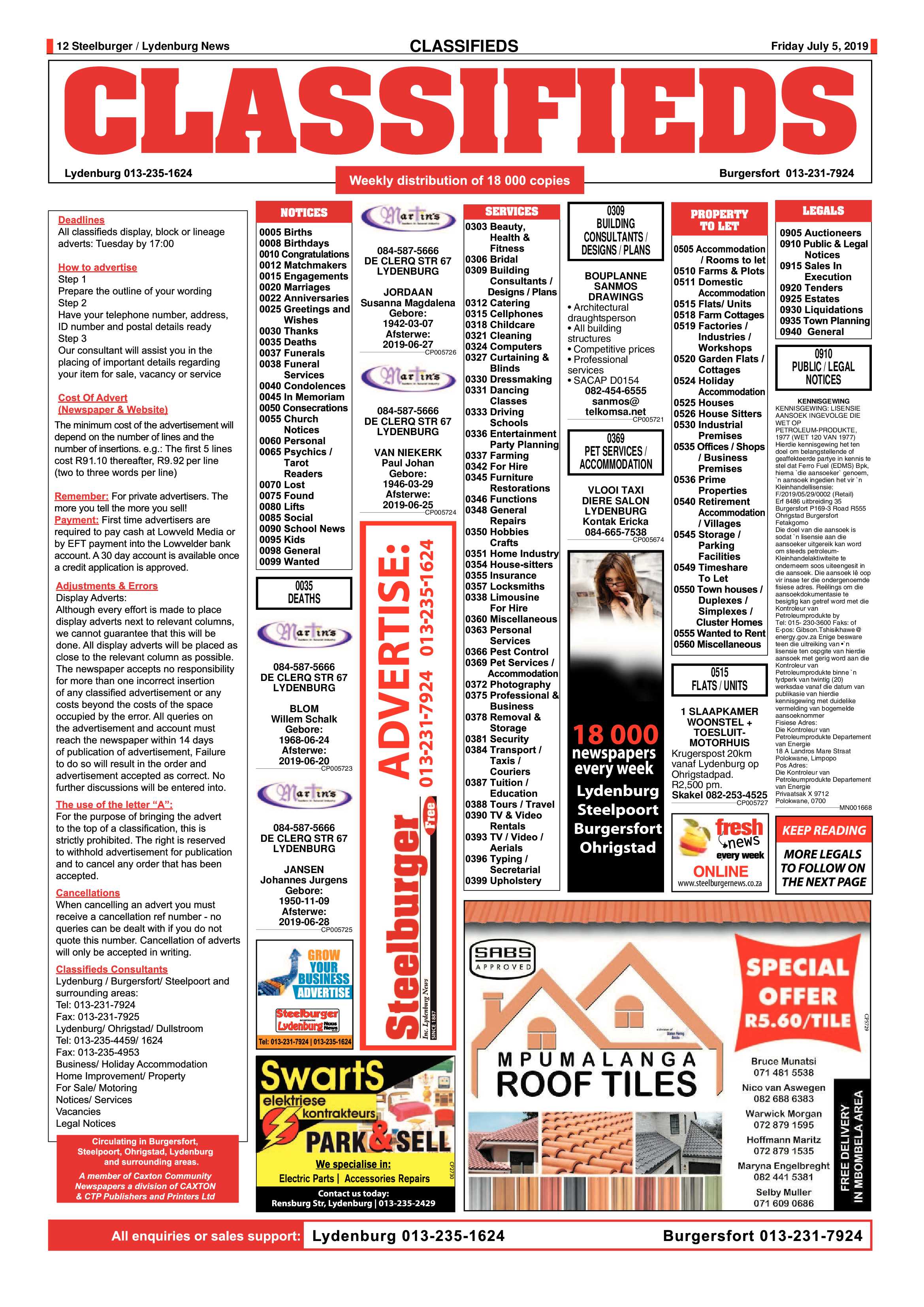 Steelburger News 5 July 2019 page 12