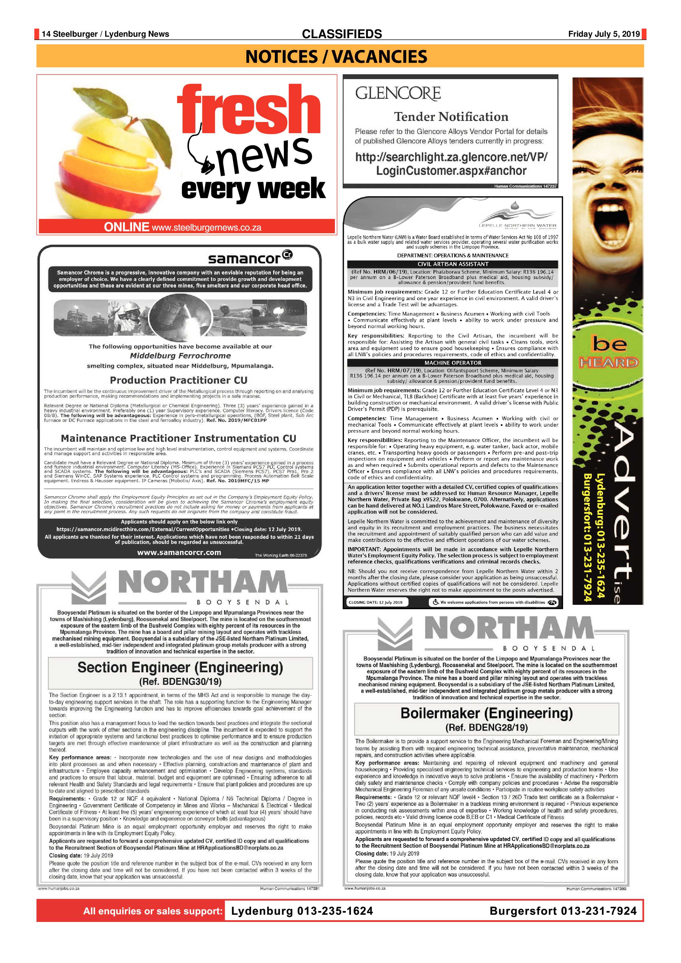 Steelburger News 5 July 2019 page 14
