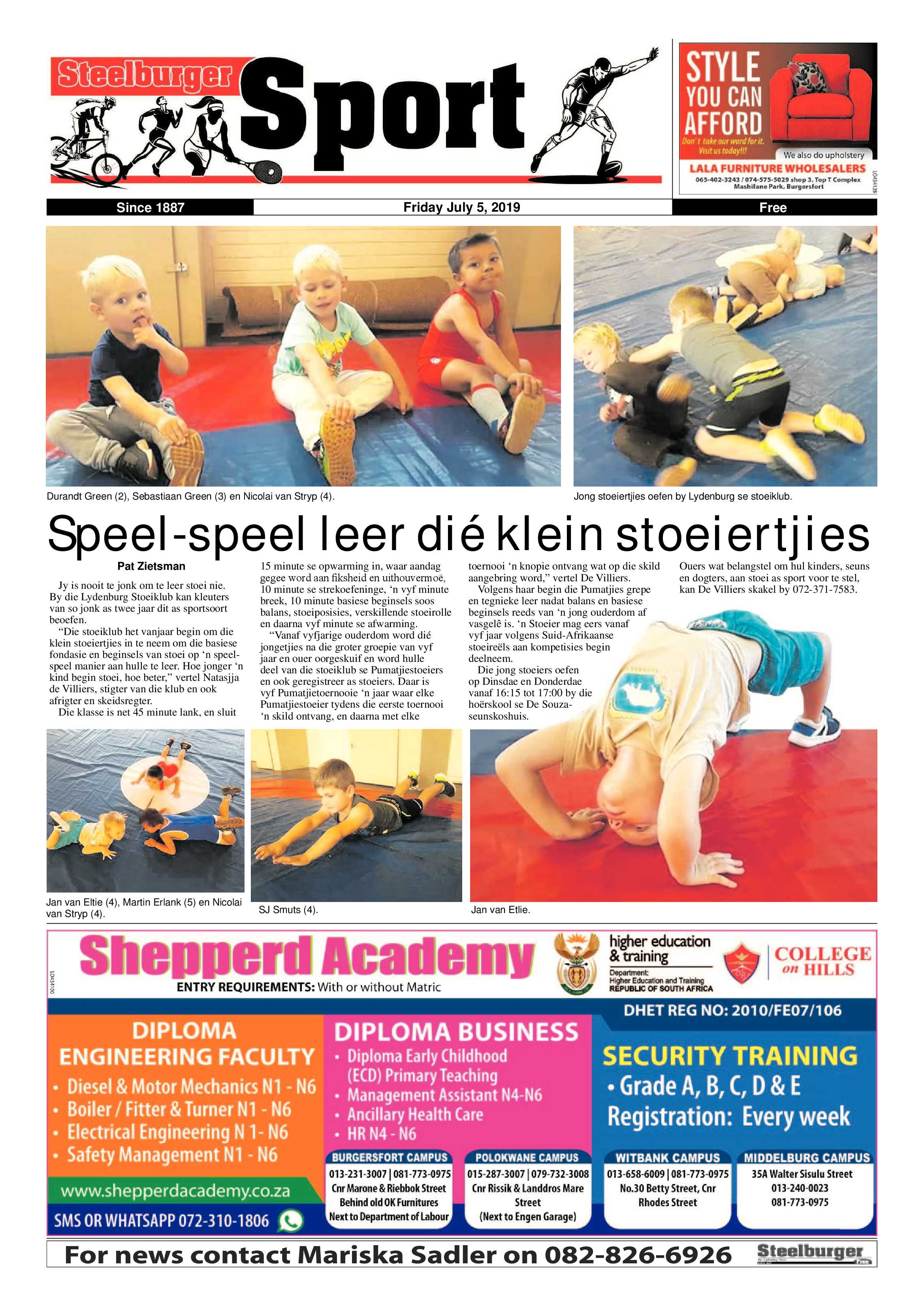 Steelburger News 5 July 2019 page 16