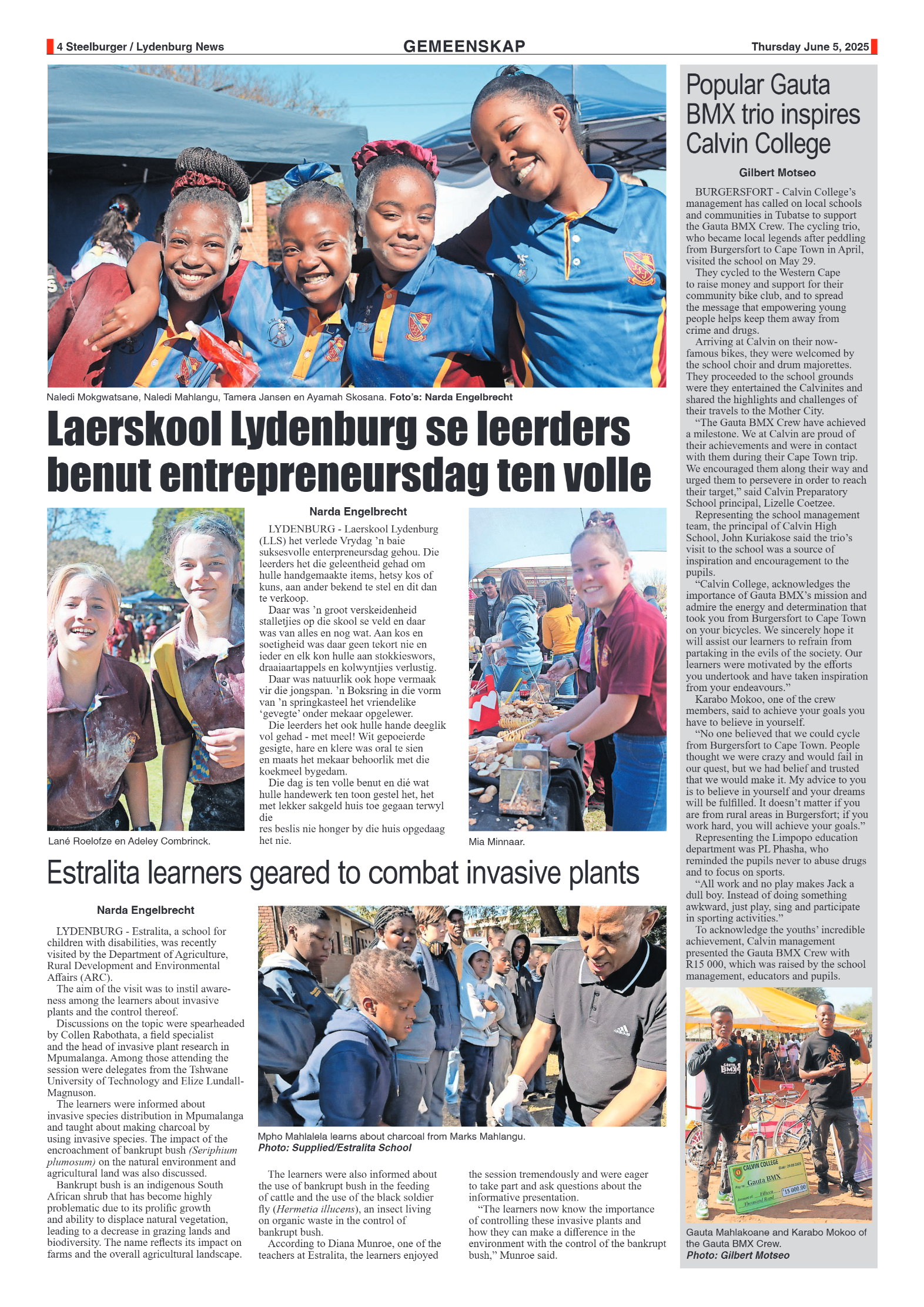 Steelburger News 5 June 2025 page 4