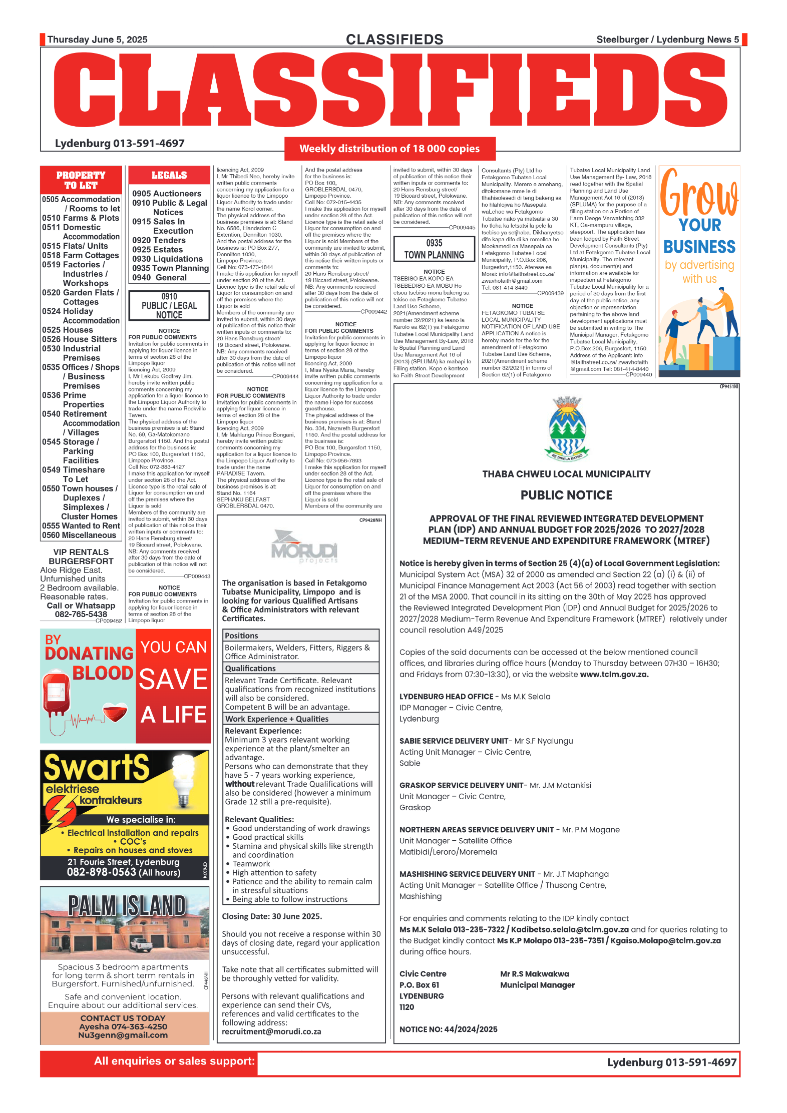 Steelburger News 5 June 2025 page 5