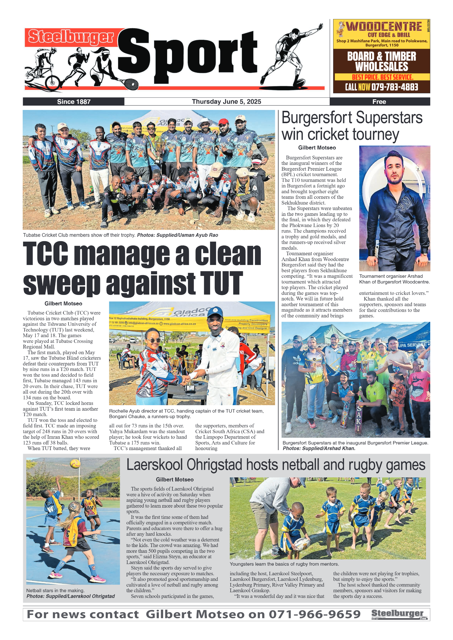 Steelburger News 5 June 2025 page 8