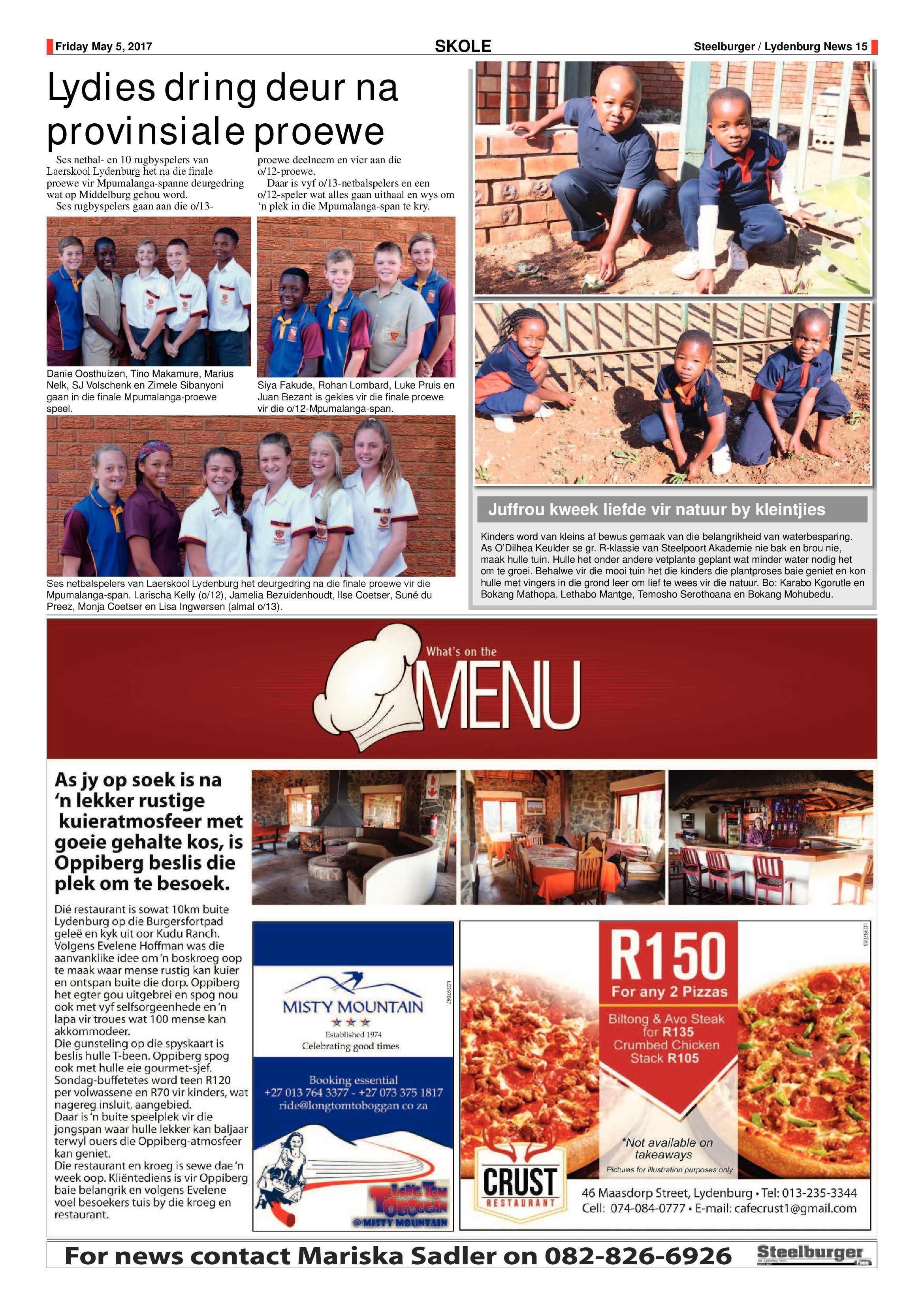 Steelburger News 5 May 2017 page 14