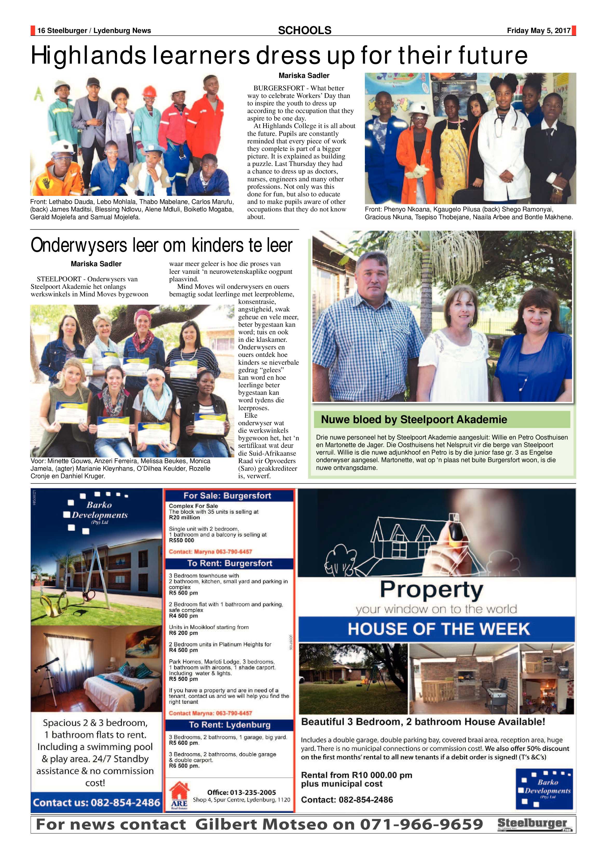 Steelburger News 5 May 2017 page 15