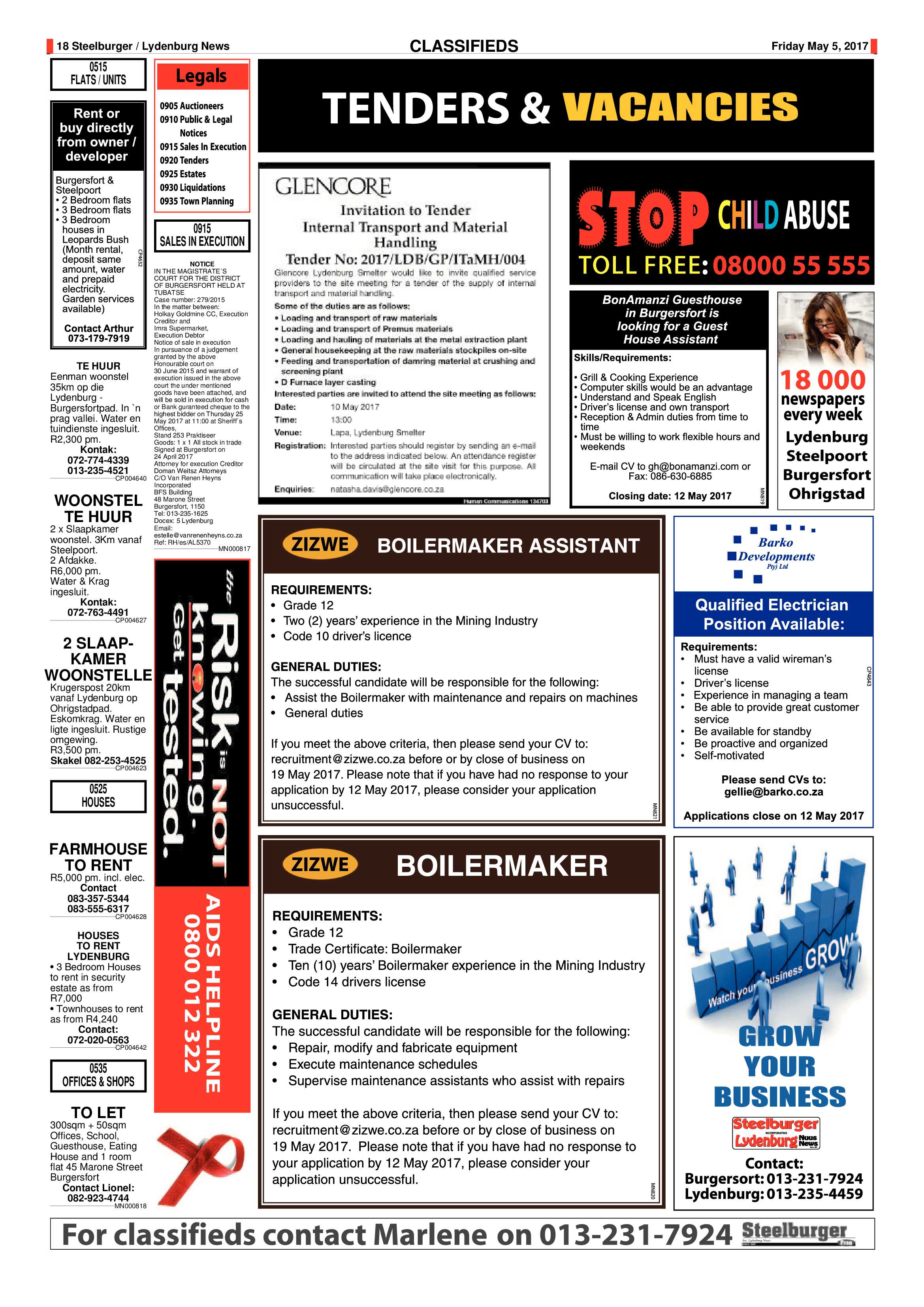 Steelburger News 5 May 2017 page 17