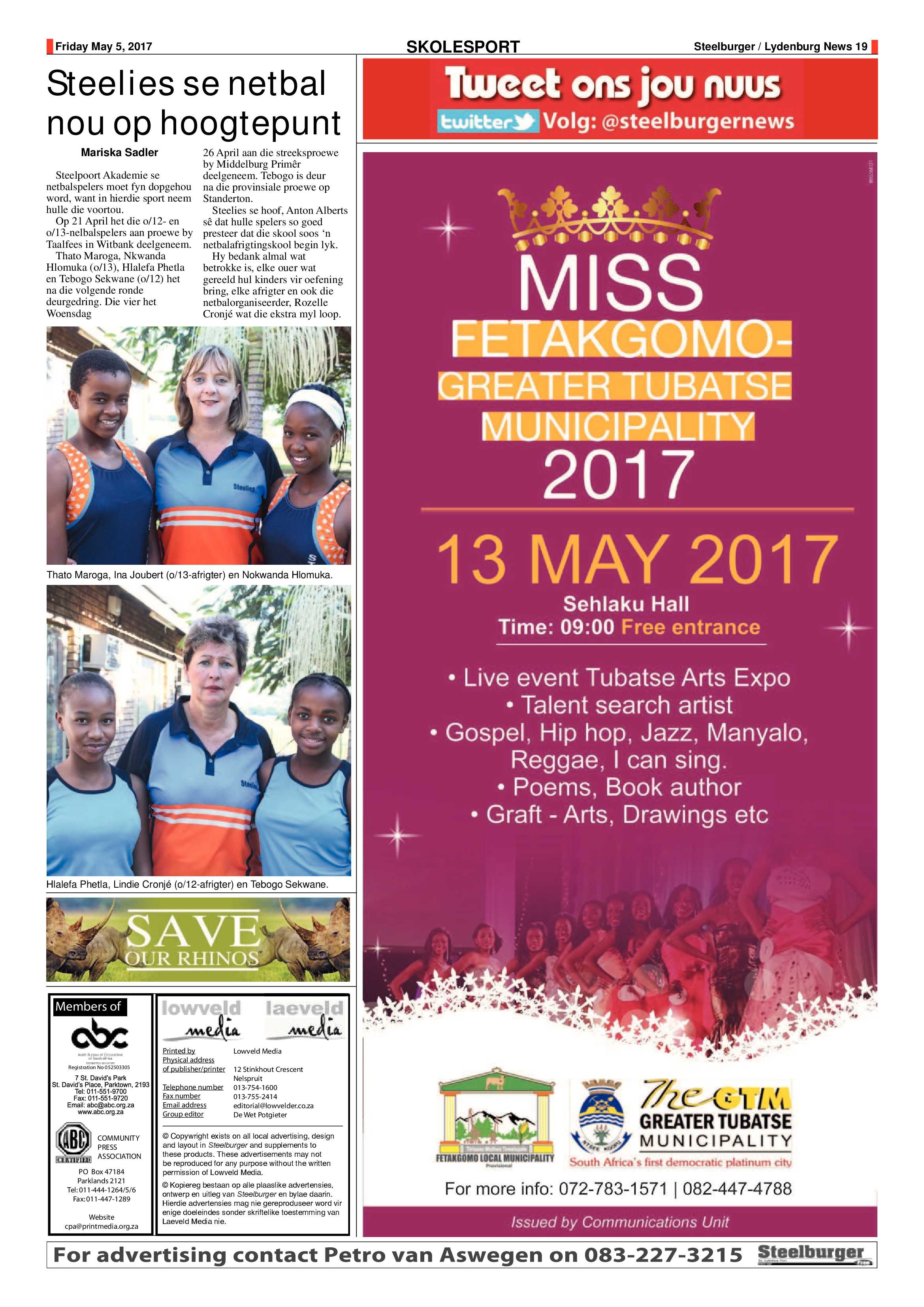 Steelburger News 5 May 2017 page 18