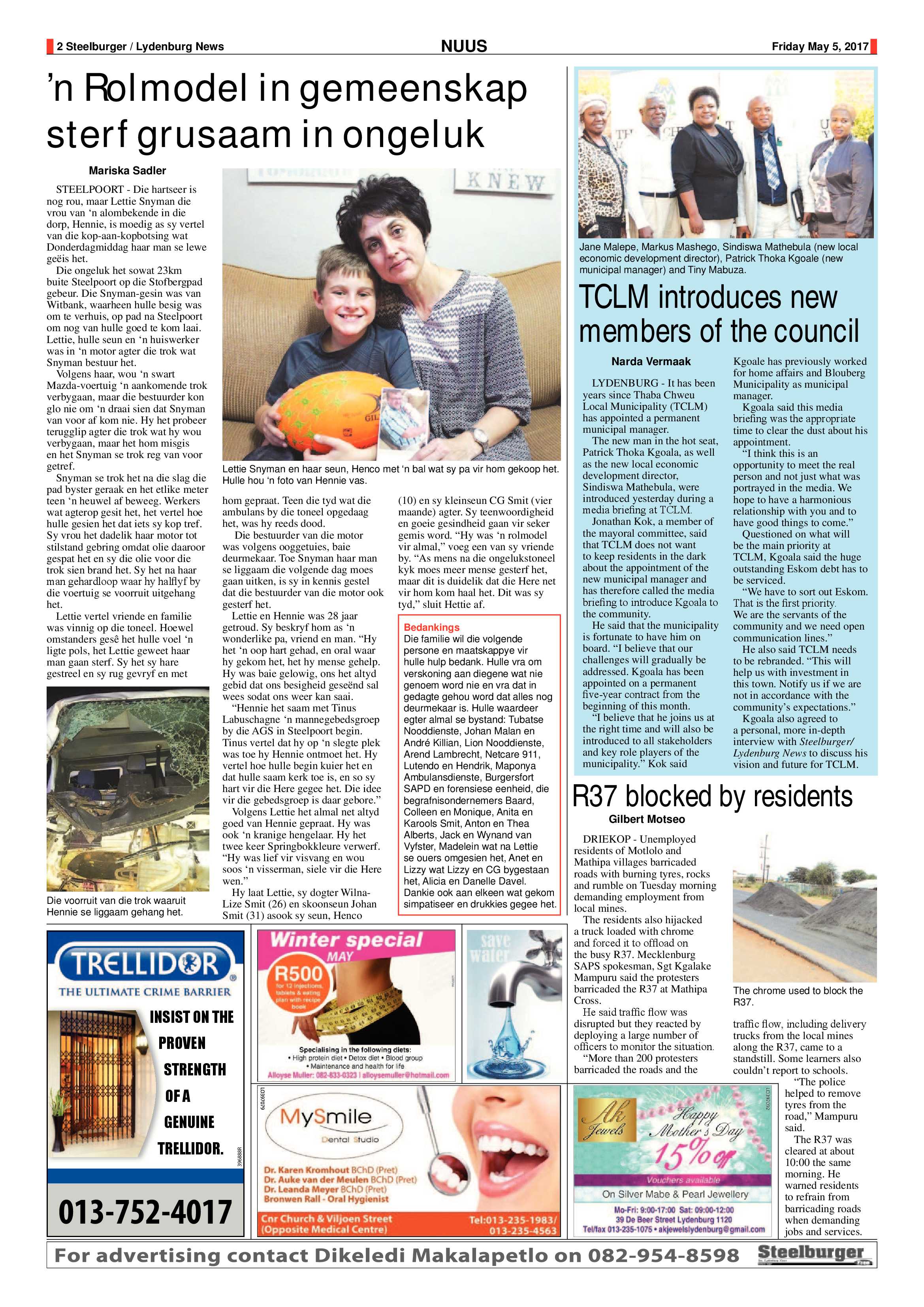 Steelburger News 5 May 2017 page 2