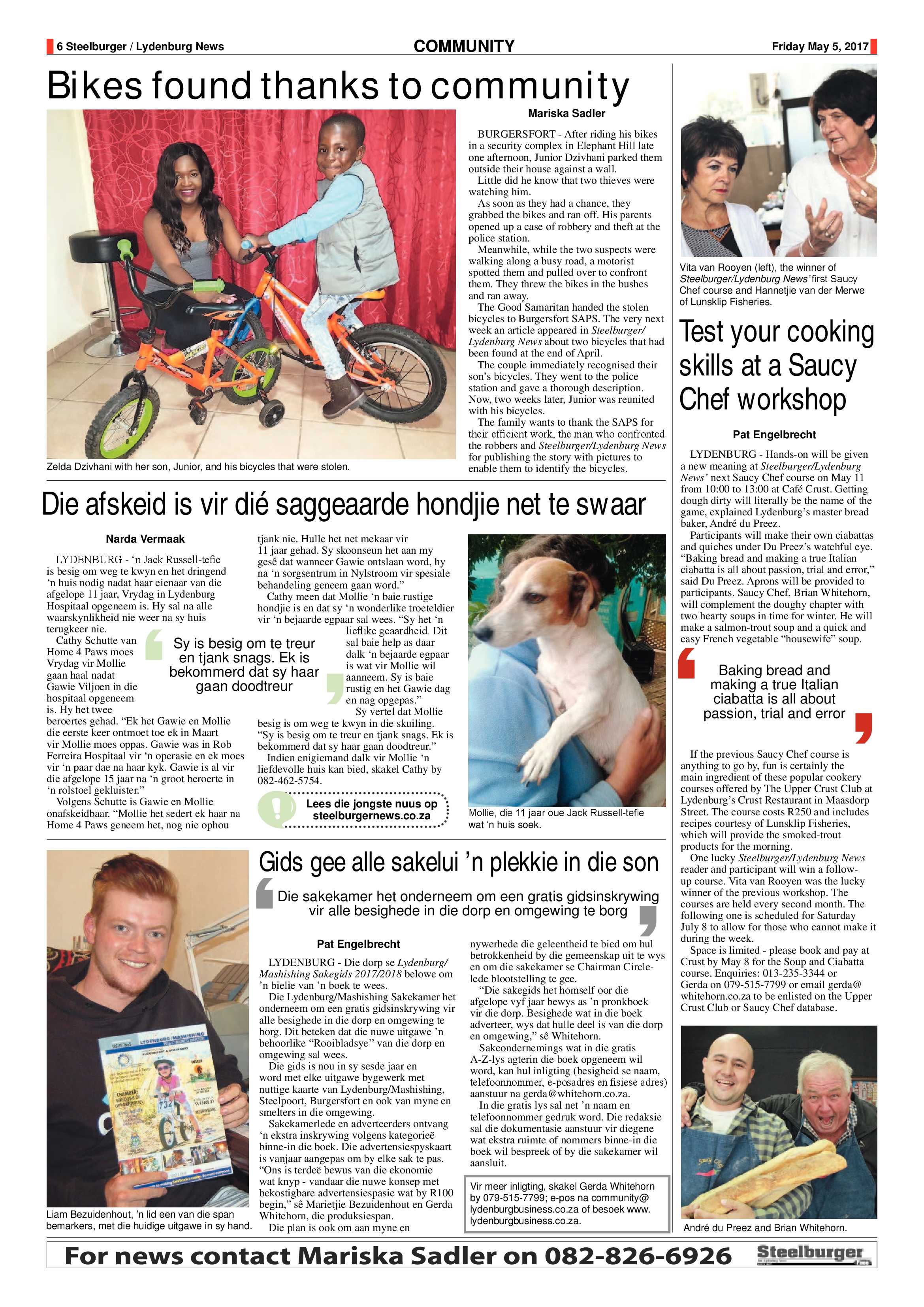 Steelburger News 5 May 2017 page 6