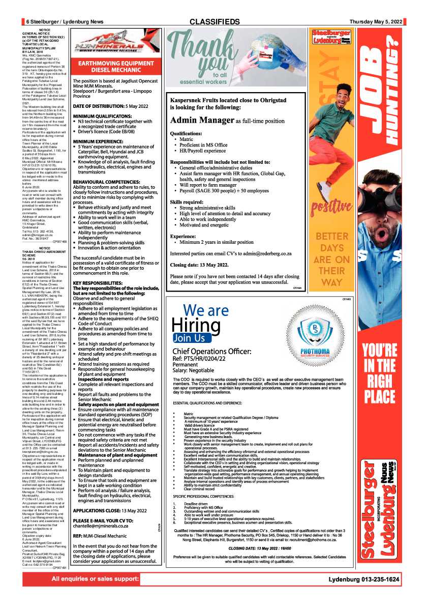 Steelburger News 5 May 2022 page 6