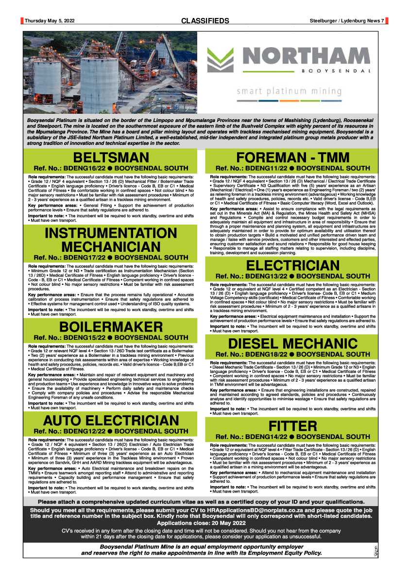 Steelburger News 5 May 2022 page 7