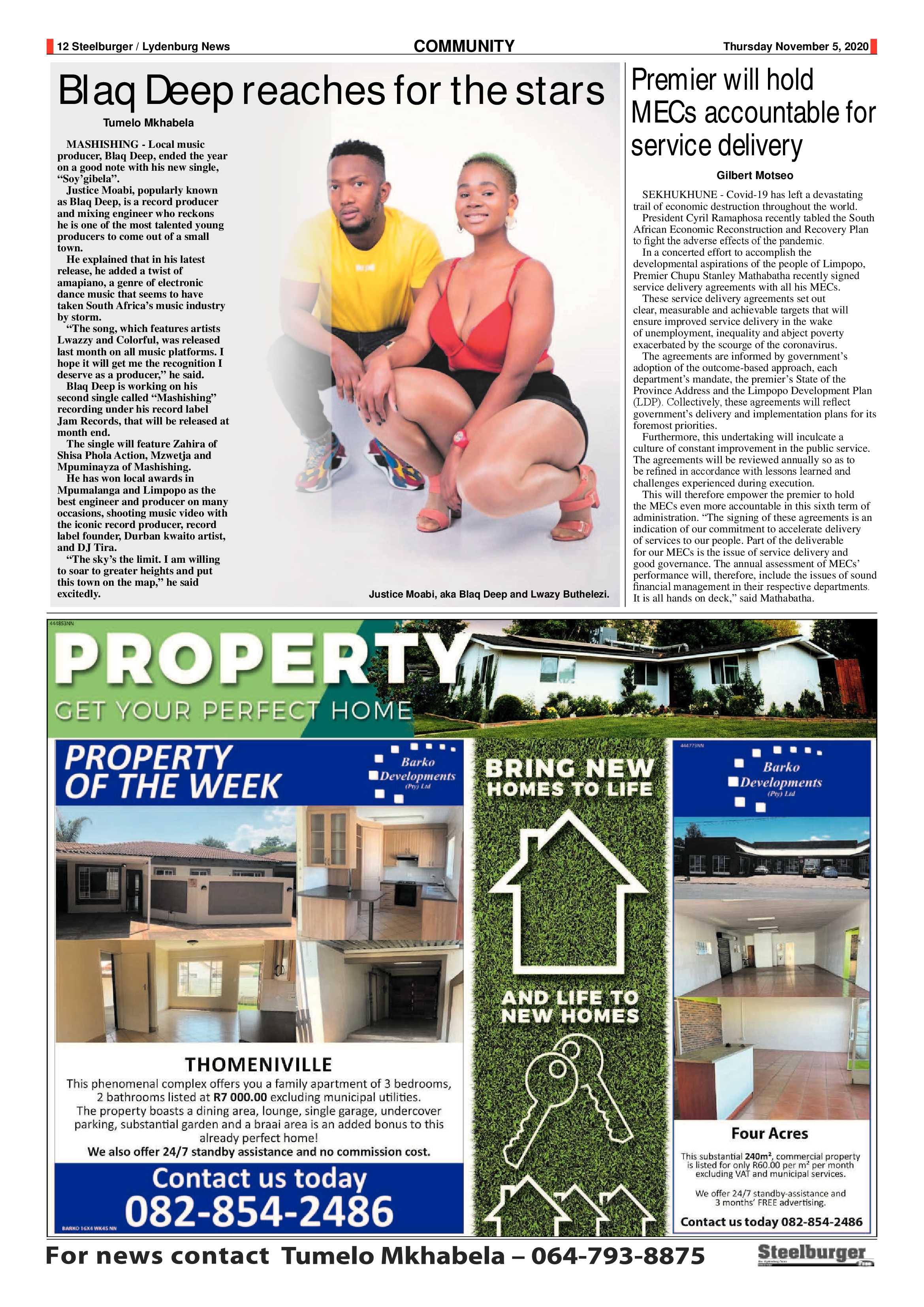 Steelburger News 5 November 2020 page 12
