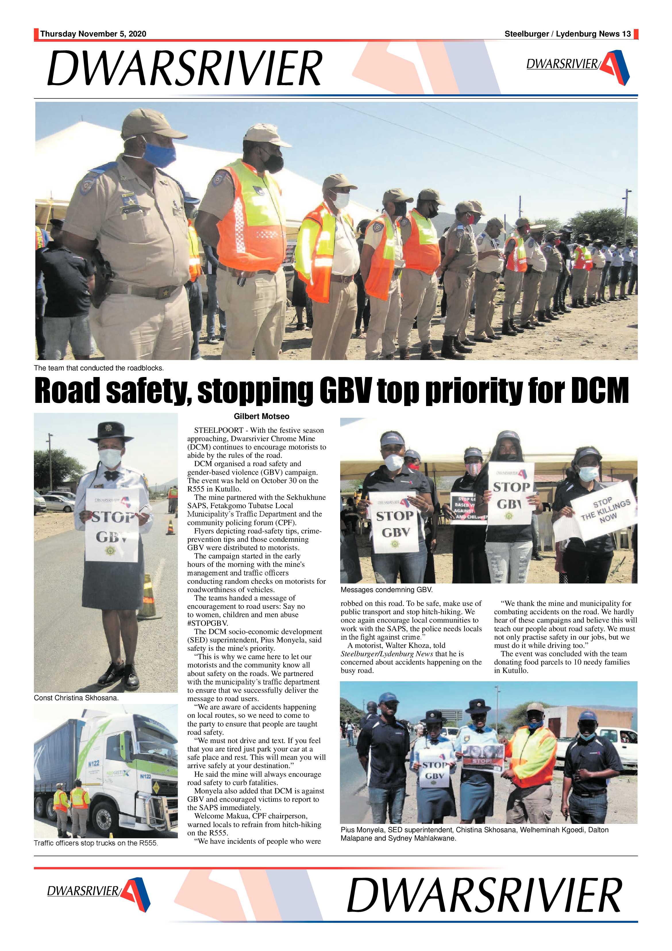 Steelburger News 5 November 2020 page 13