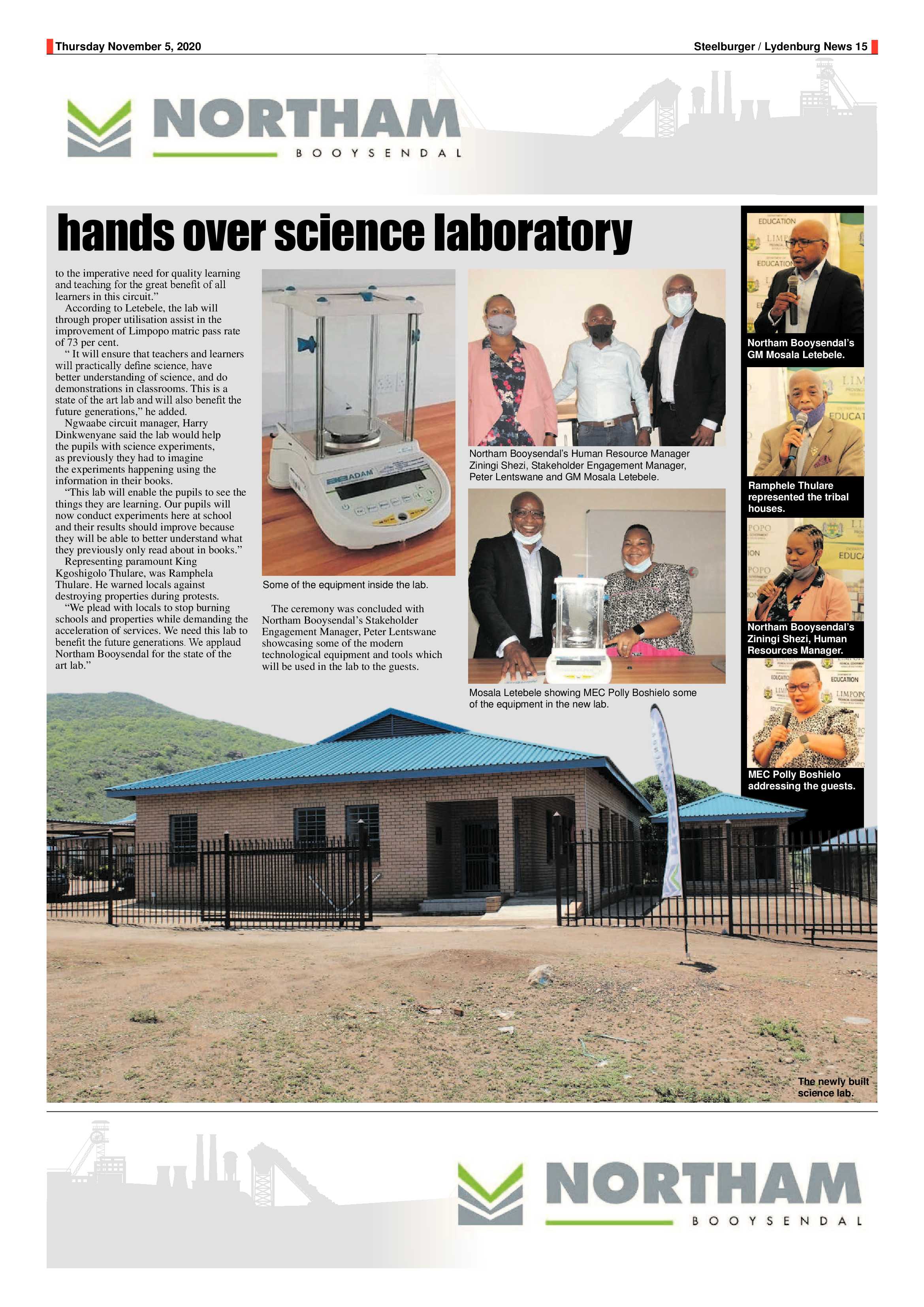 Steelburger News 5 November 2020 page 15