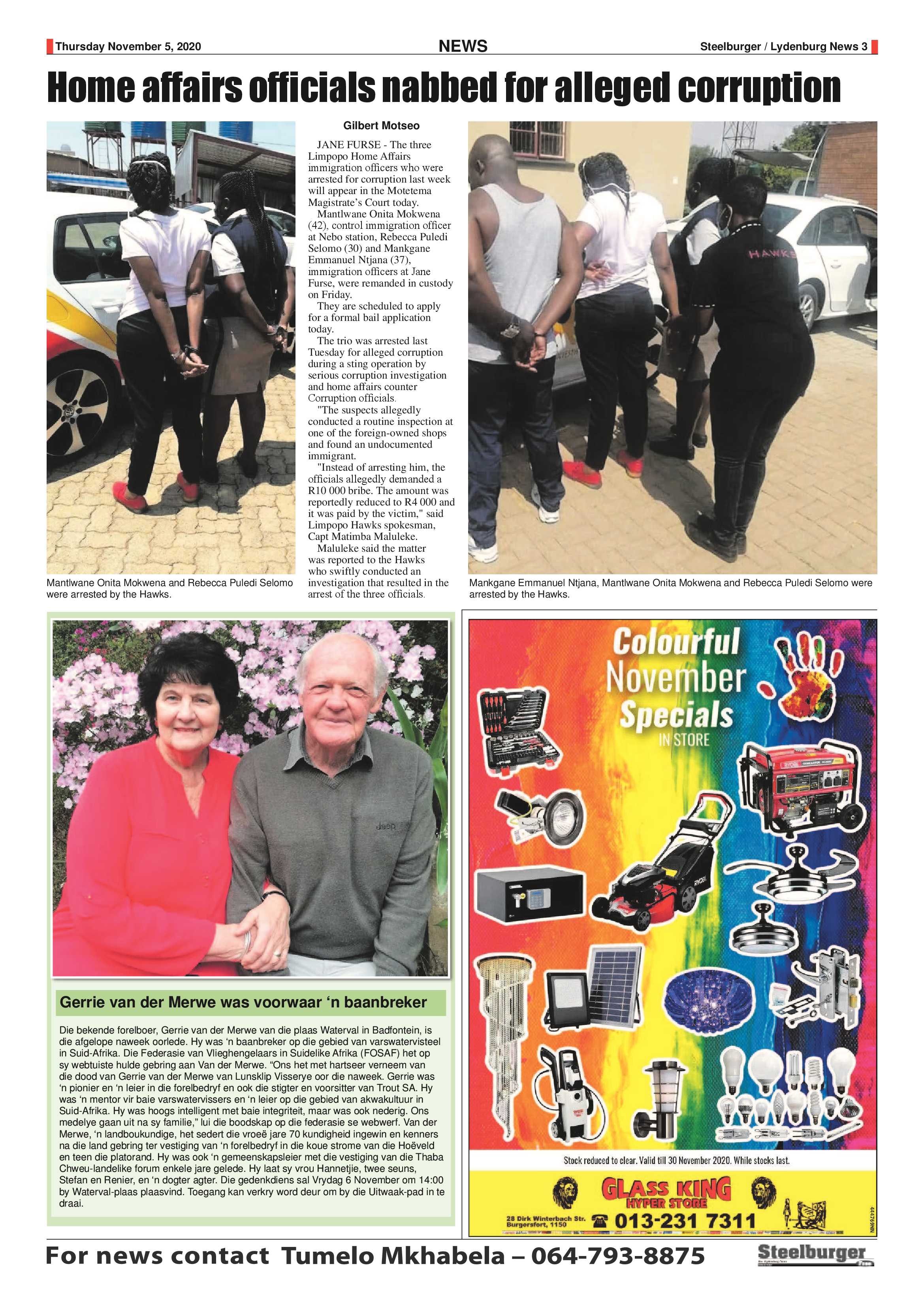 Steelburger News 5 November 2020 page 3