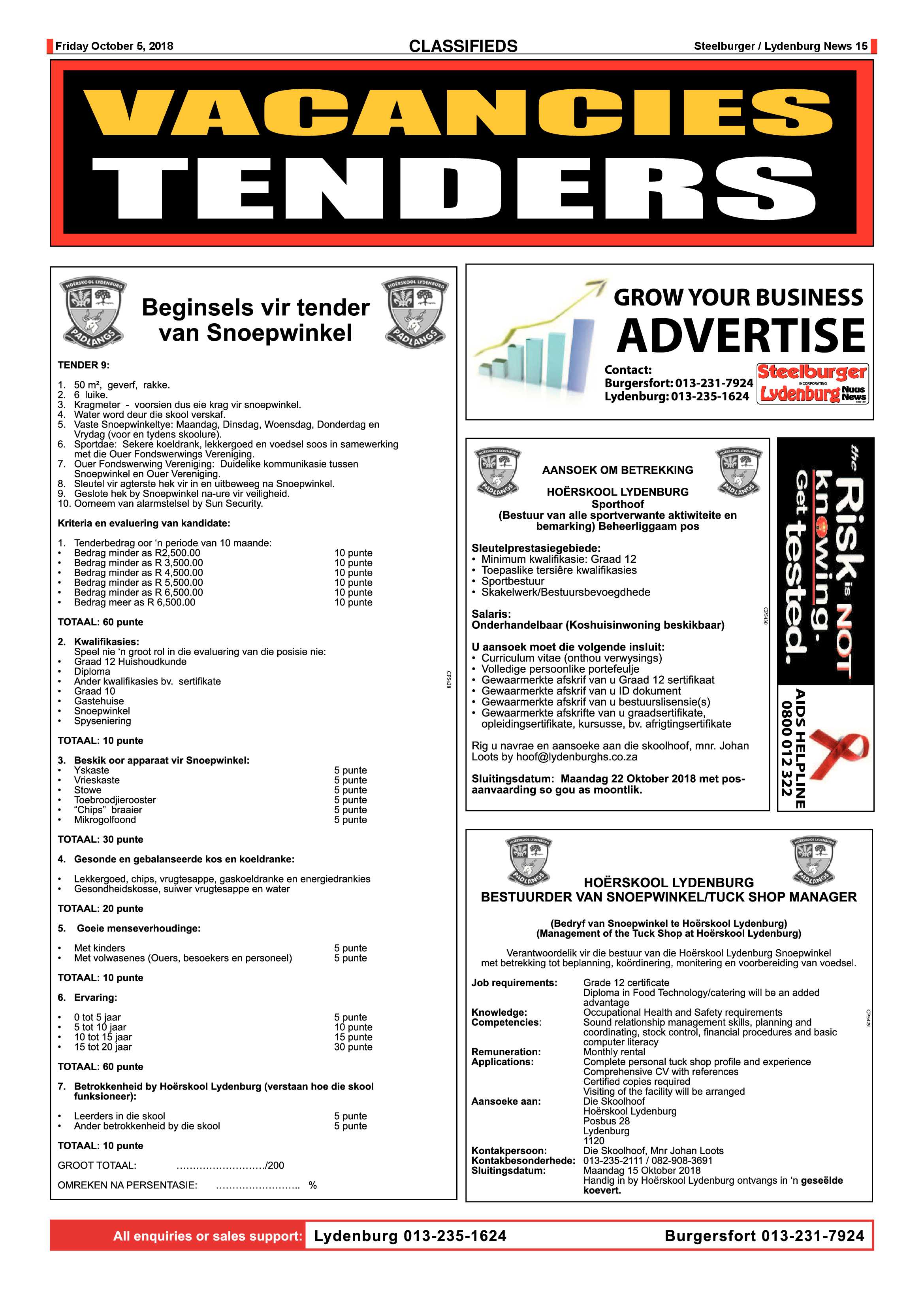 Steelburger News 5 October 2018 page 15