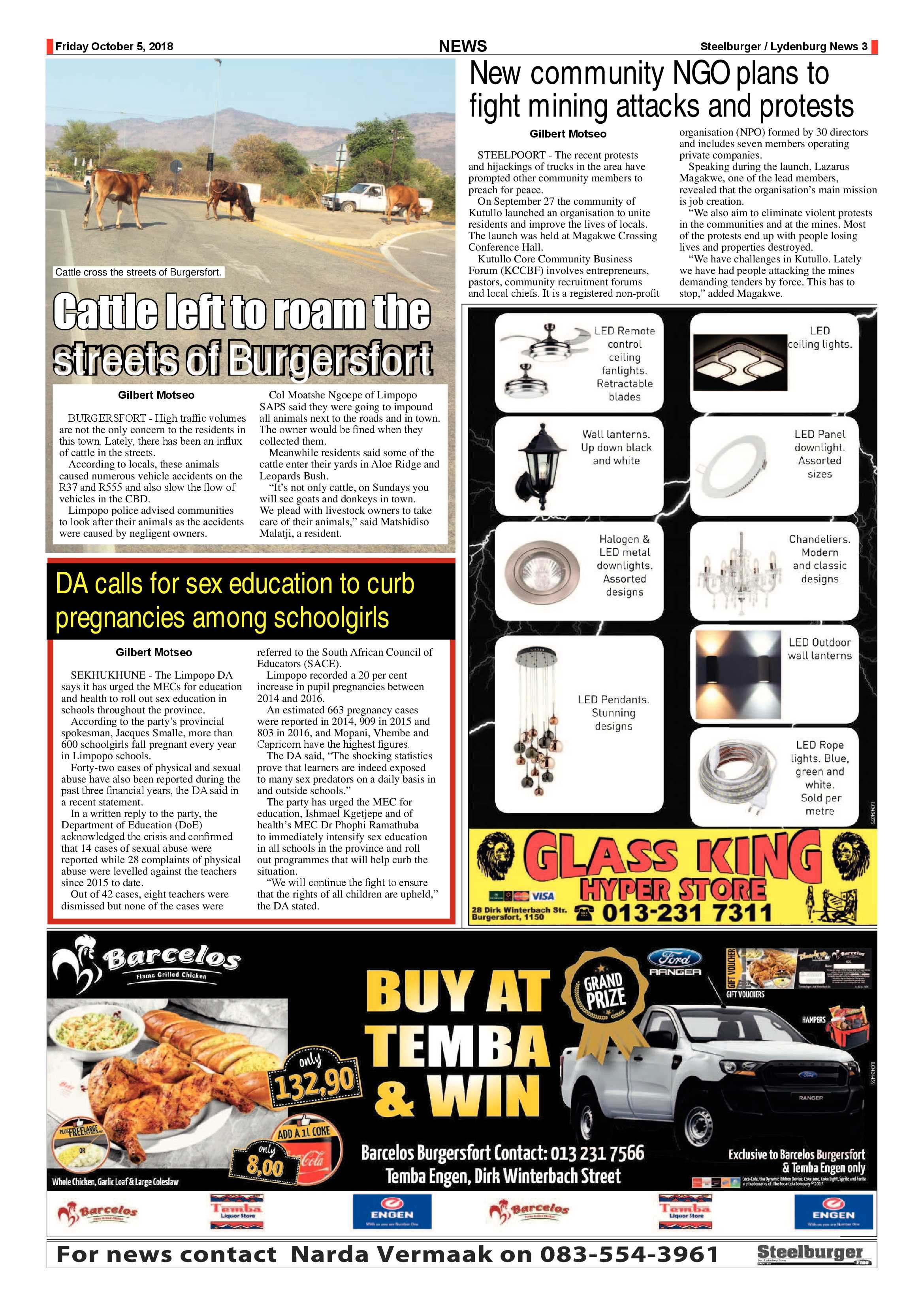 Steelburger News 5 October 2018 page 3