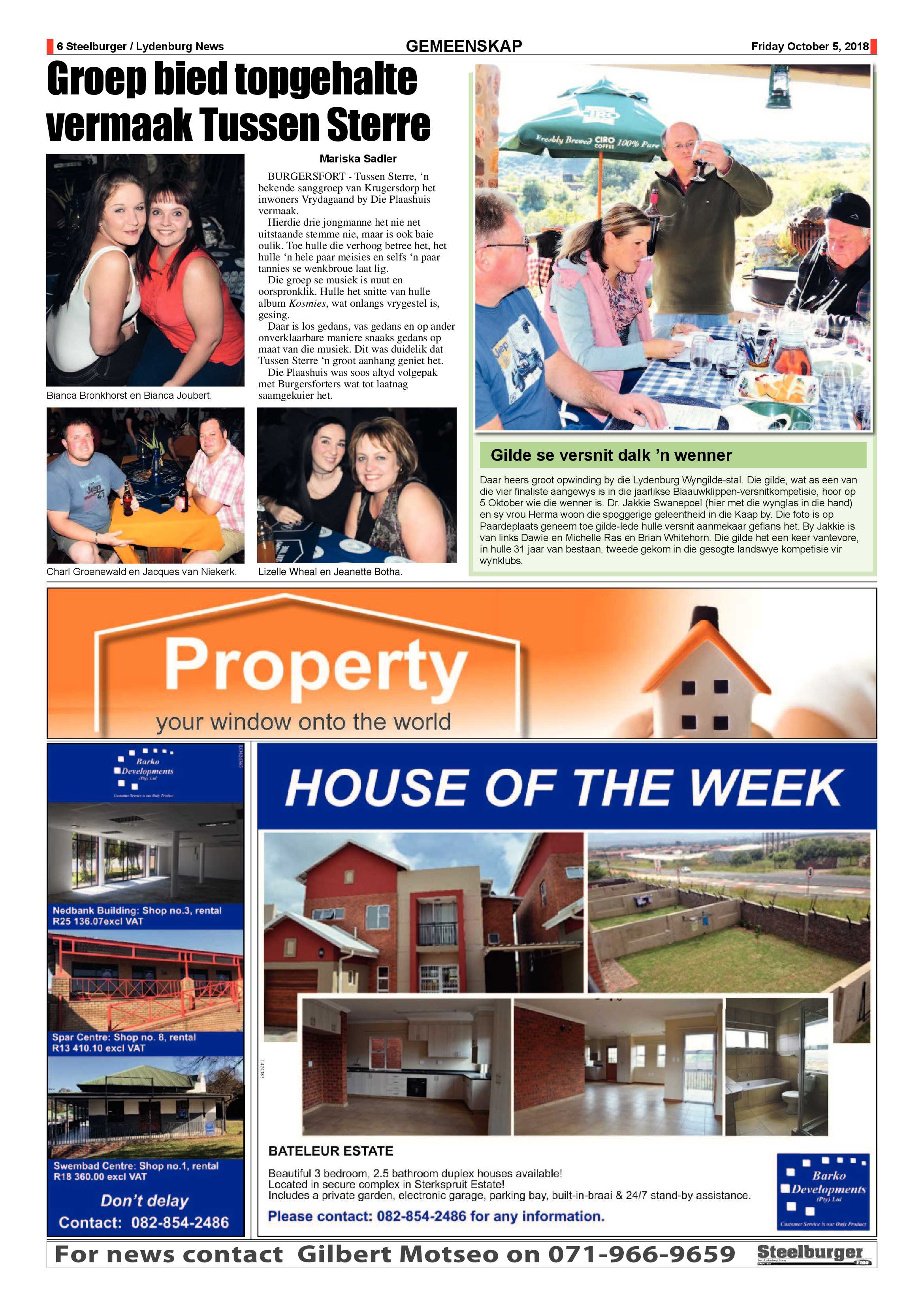 Steelburger News 5 October 2018 page 6