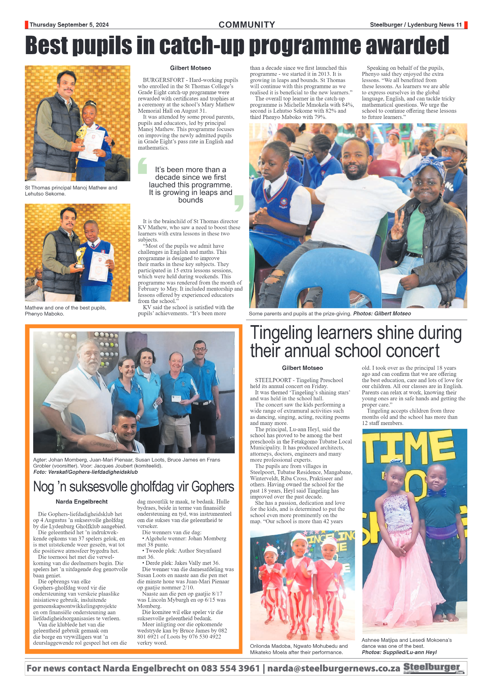 Steelburger News 5 September 2024 page 11