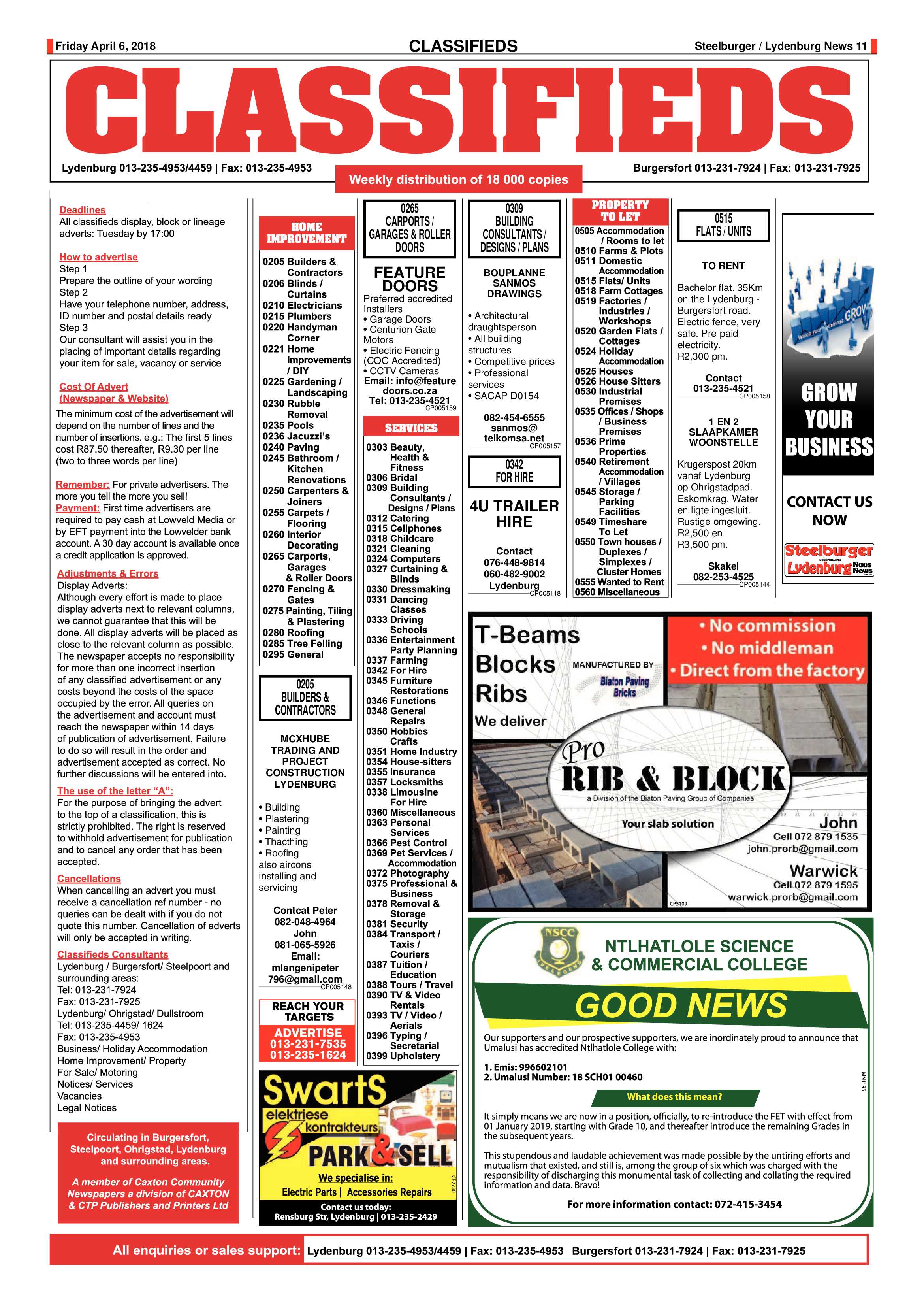 Steelburger News 6 April 2018 page 11