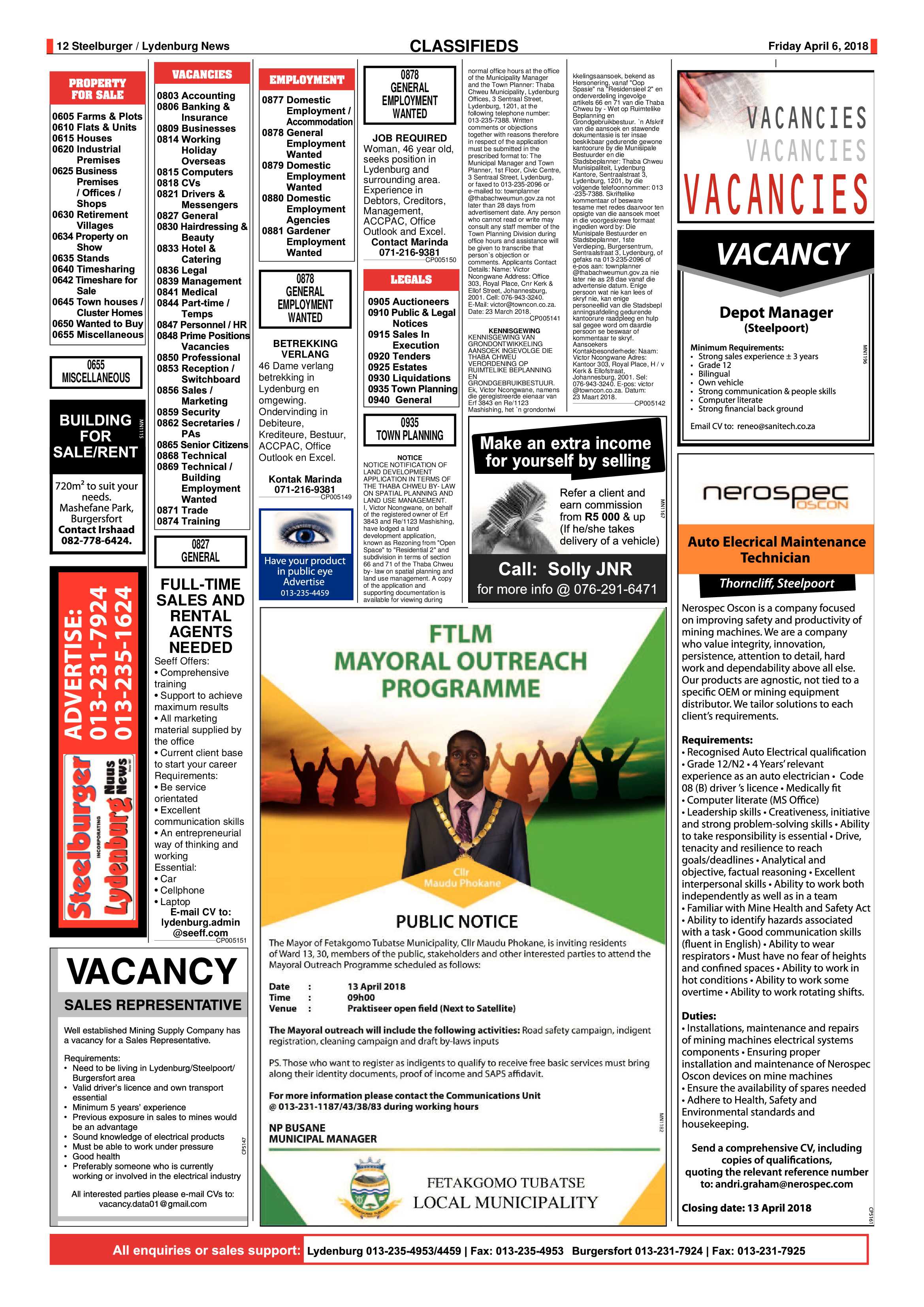 Steelburger News 6 April 2018 page 12