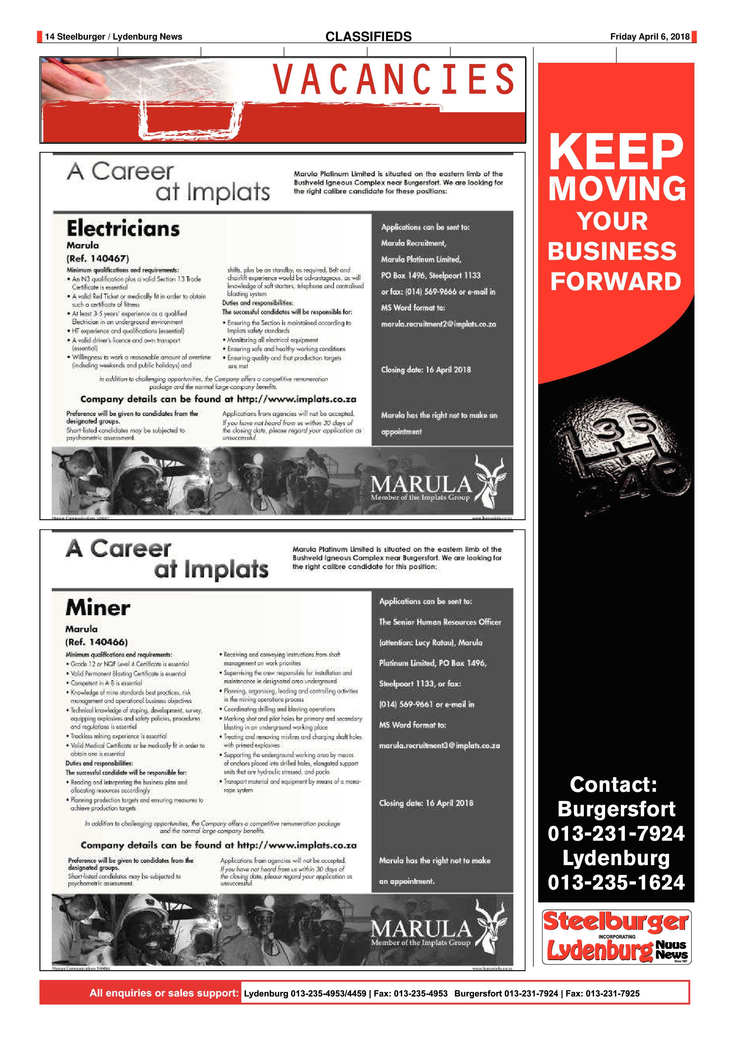Steelburger News 6 April 2018 page 14