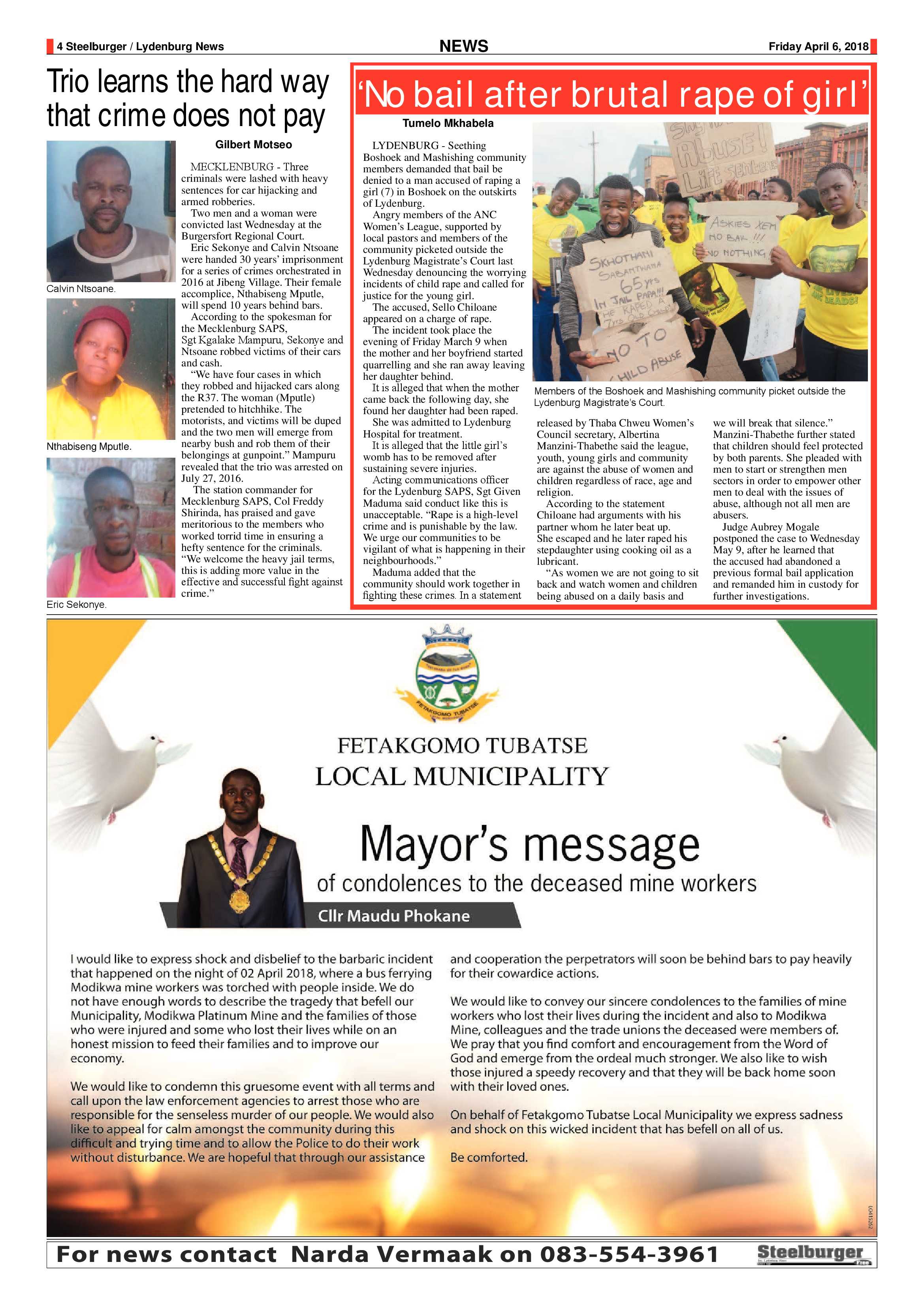 Steelburger News 6 April 2018 page 4