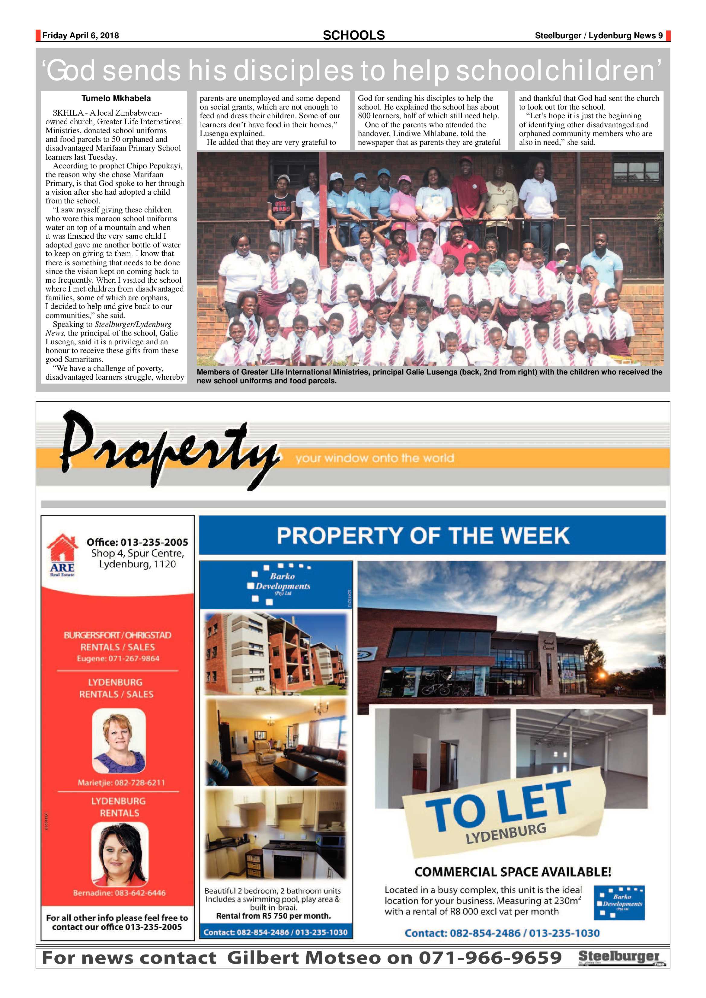 Steelburger News 6 April 2018 page 9