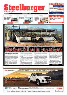 Steelburger News 6 April 2018