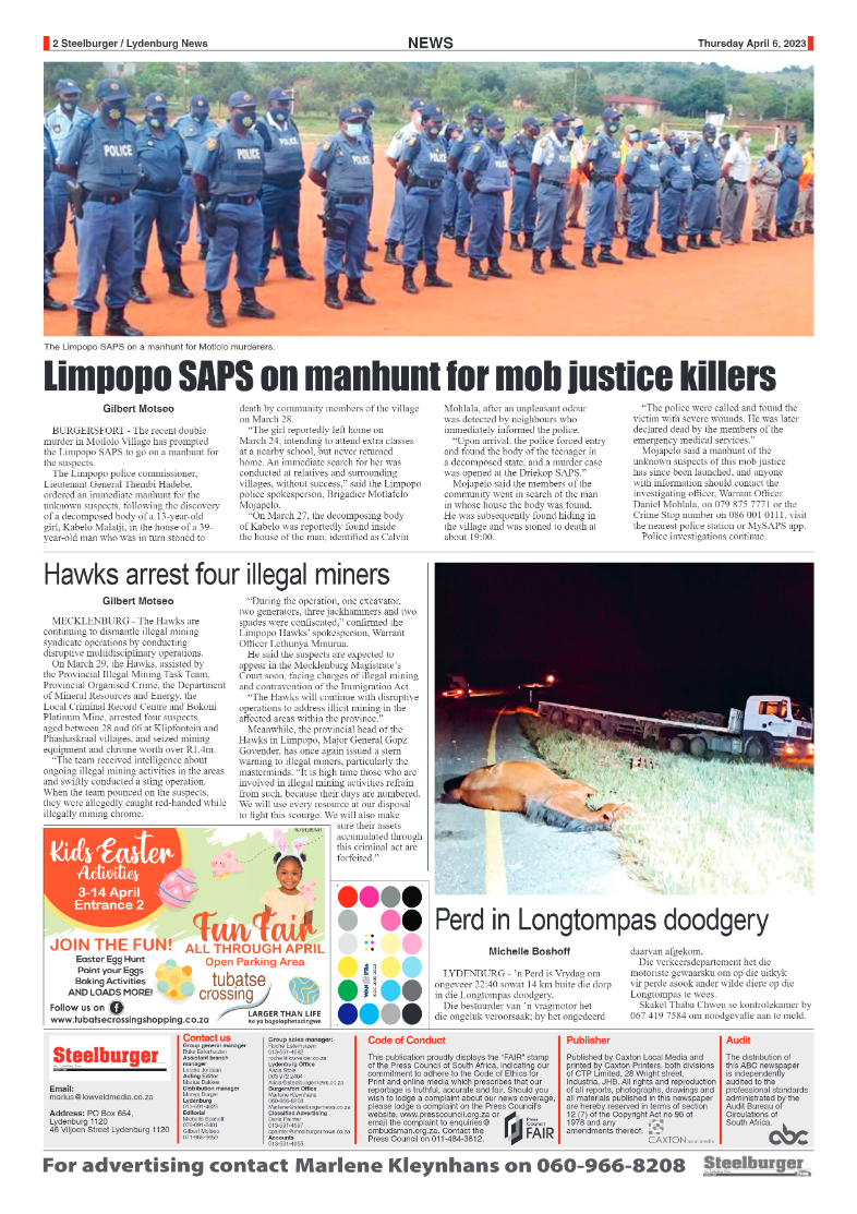 Steelburger News 6 April 2023 page 2