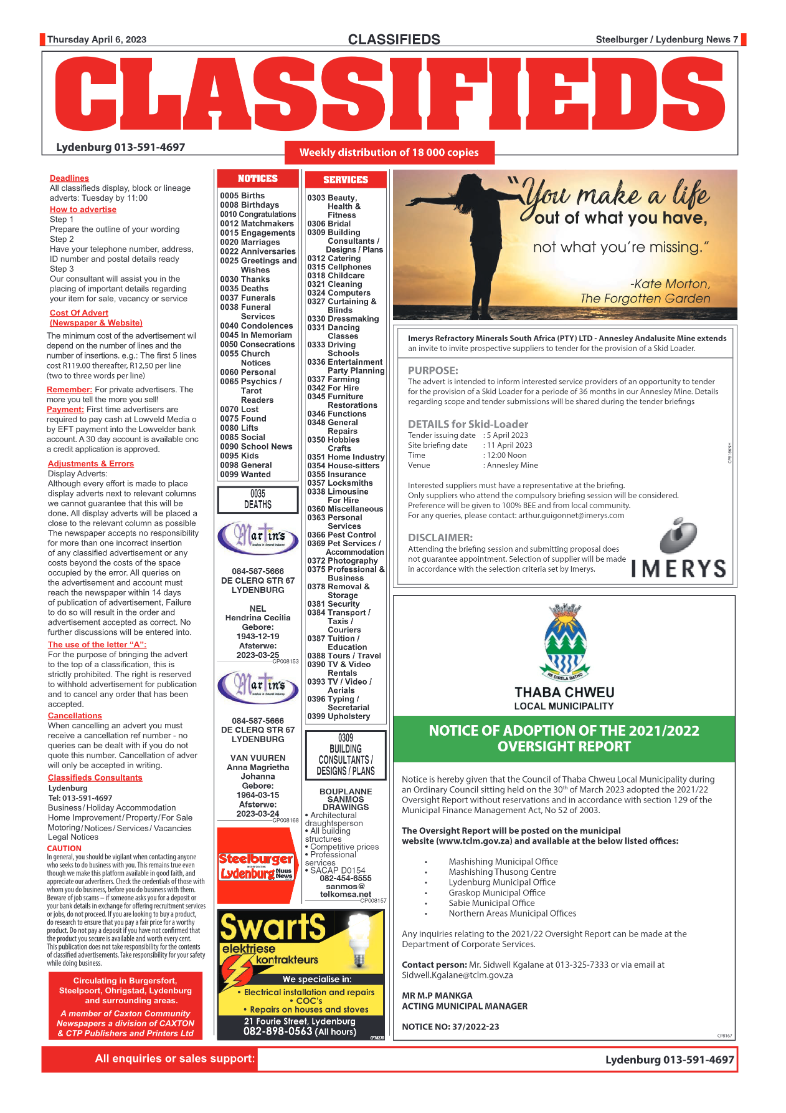 Steelburger News 6 April 2023 page 7