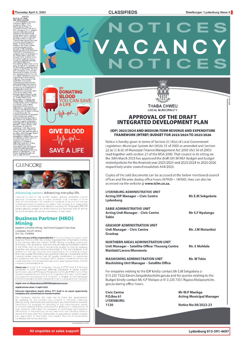 Steelburger News 6 April 2023 page 9