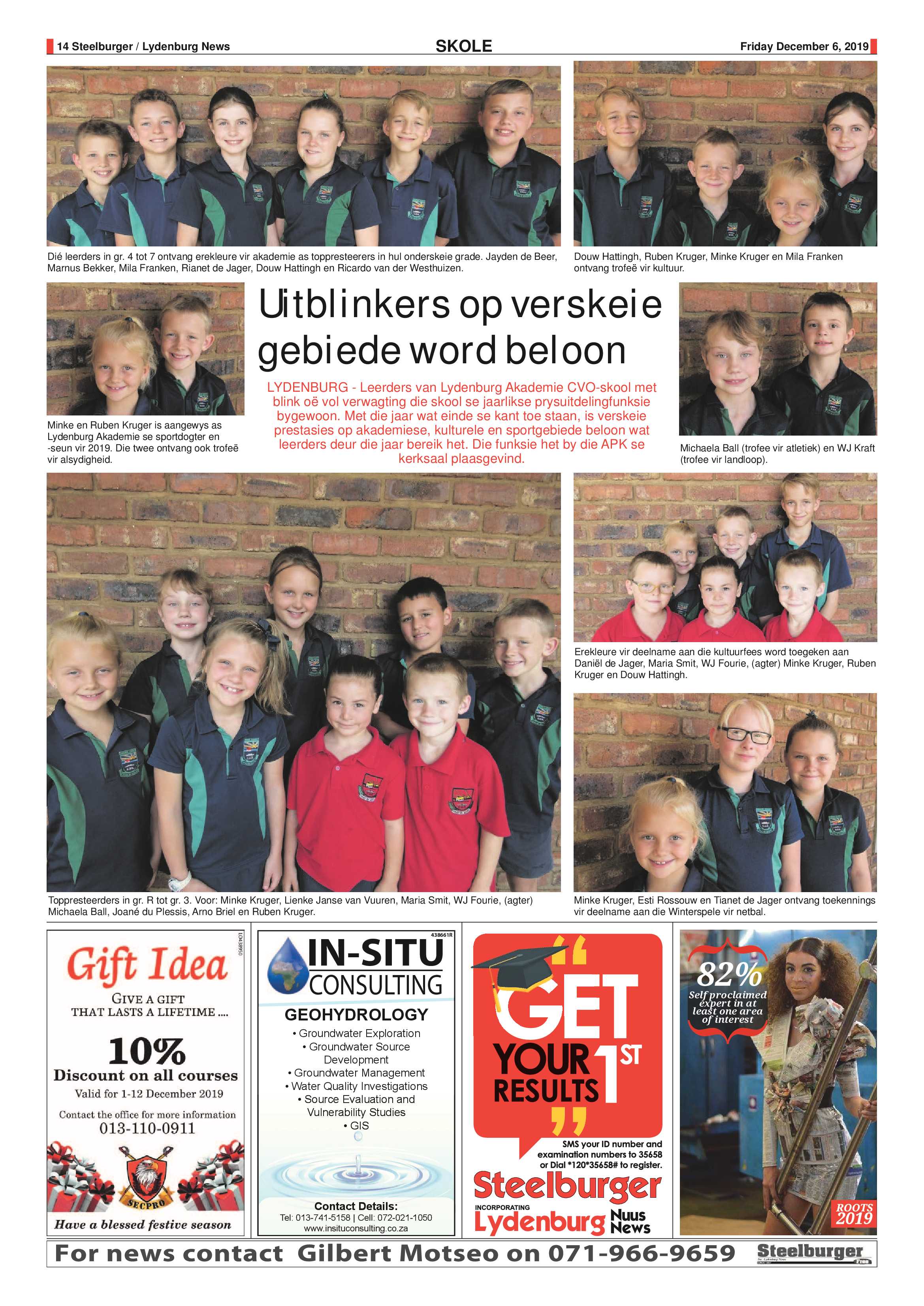 Steelburger News 6 December 2019 page 14